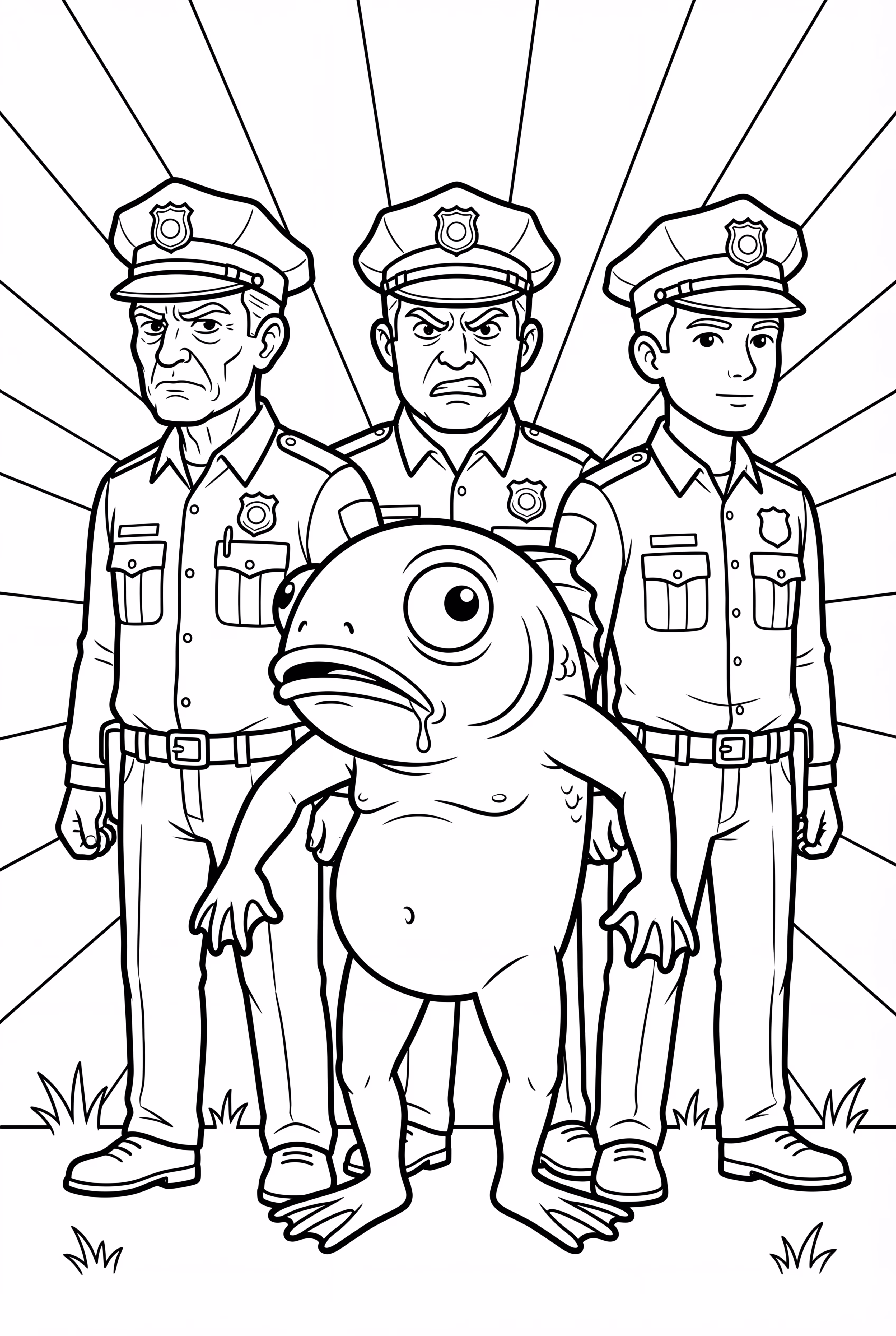 Tripy Trophy Caught by Police