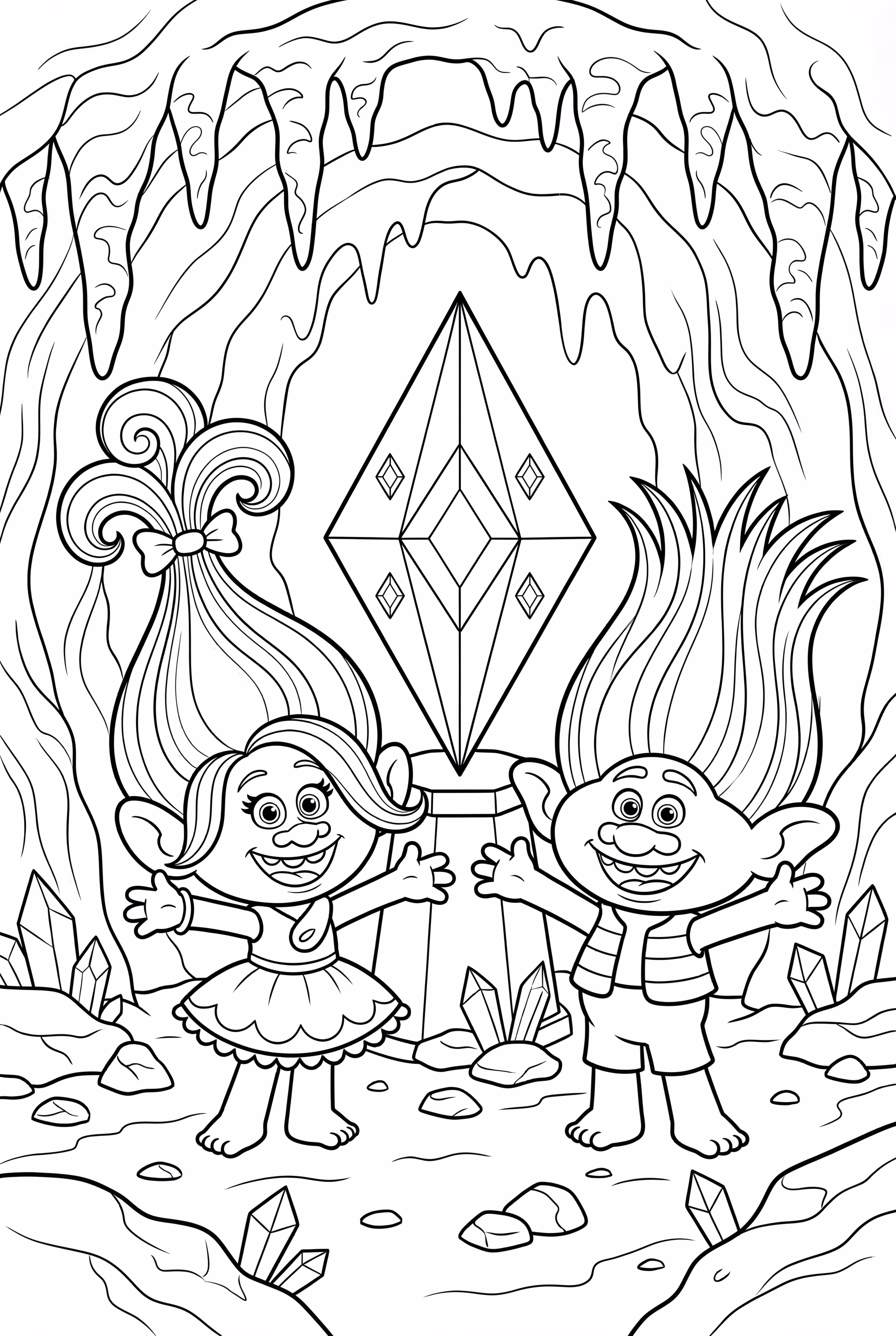 Trolls Band Together Crystal Cavern Escape
