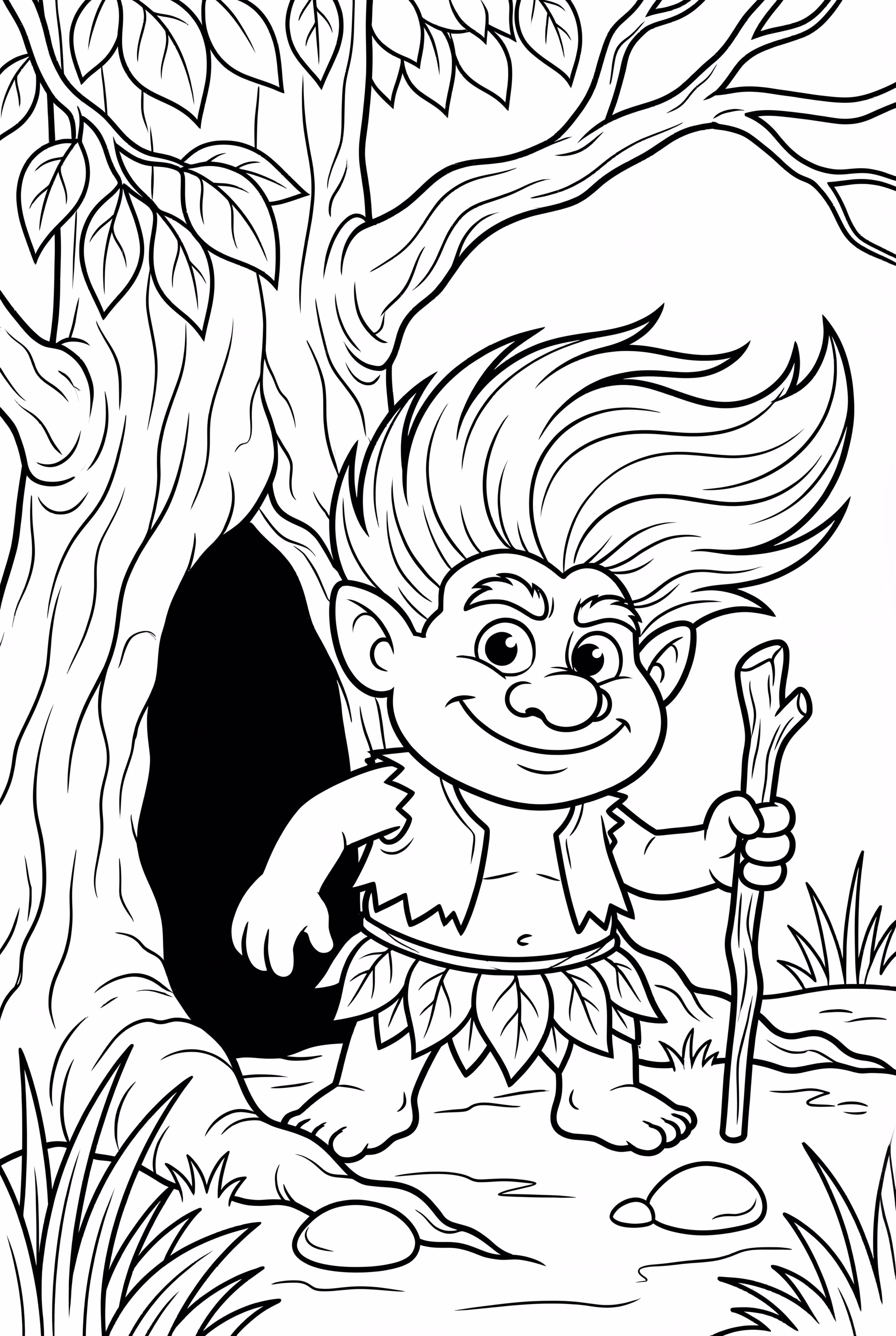 巨魔分支守护藏身之处