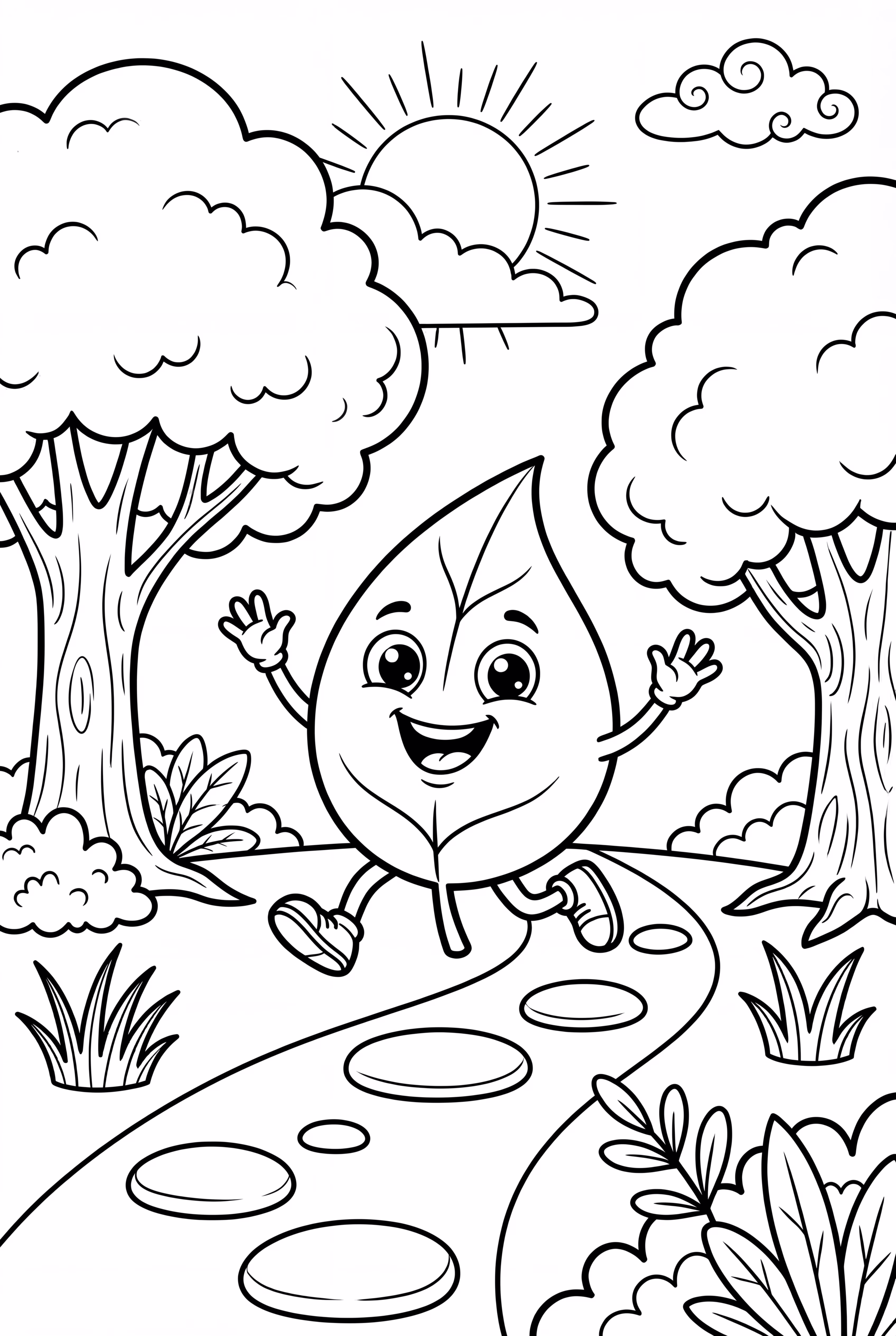 Tumble Leaf Adventure Scene