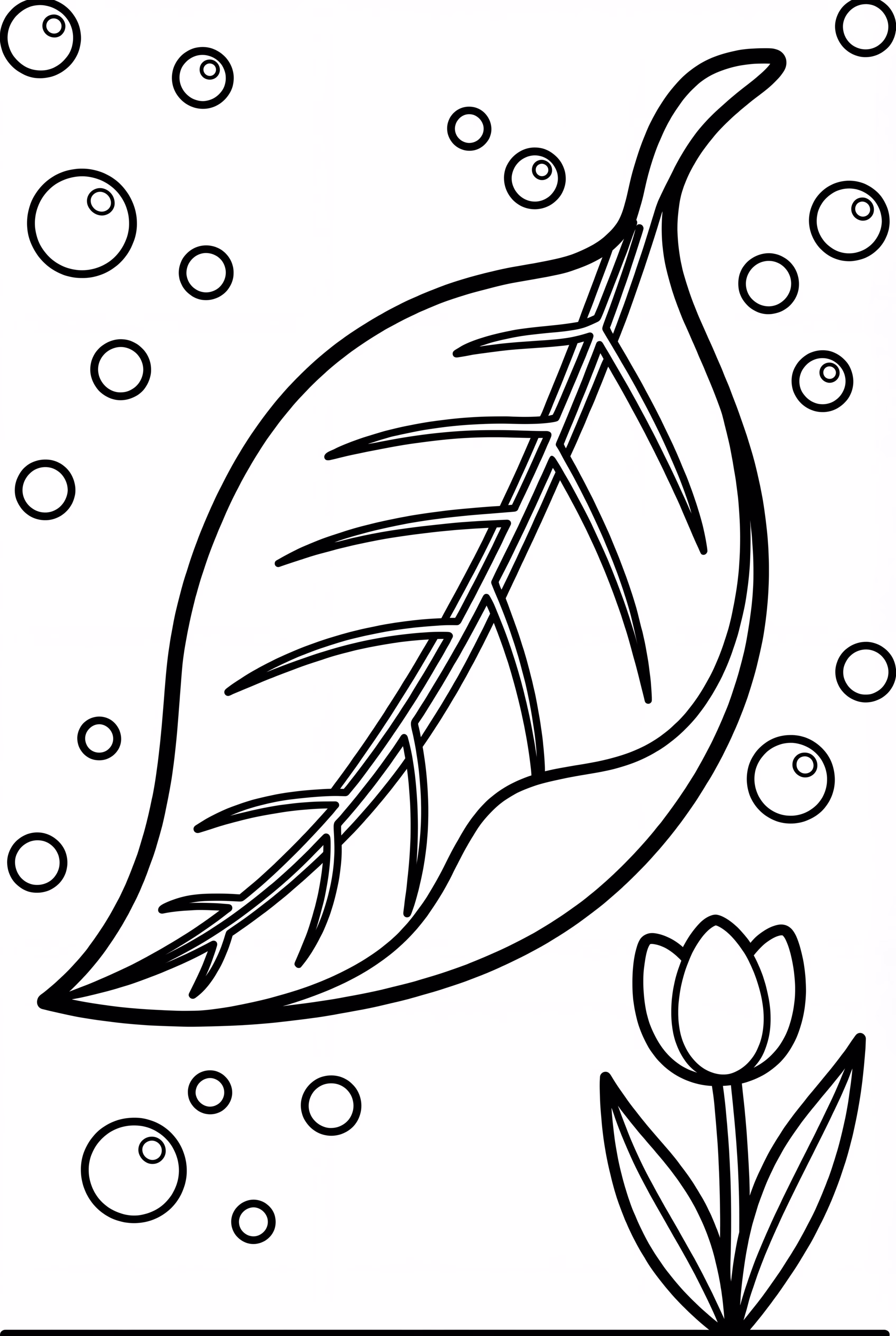 Tumble Leaf Falling Down