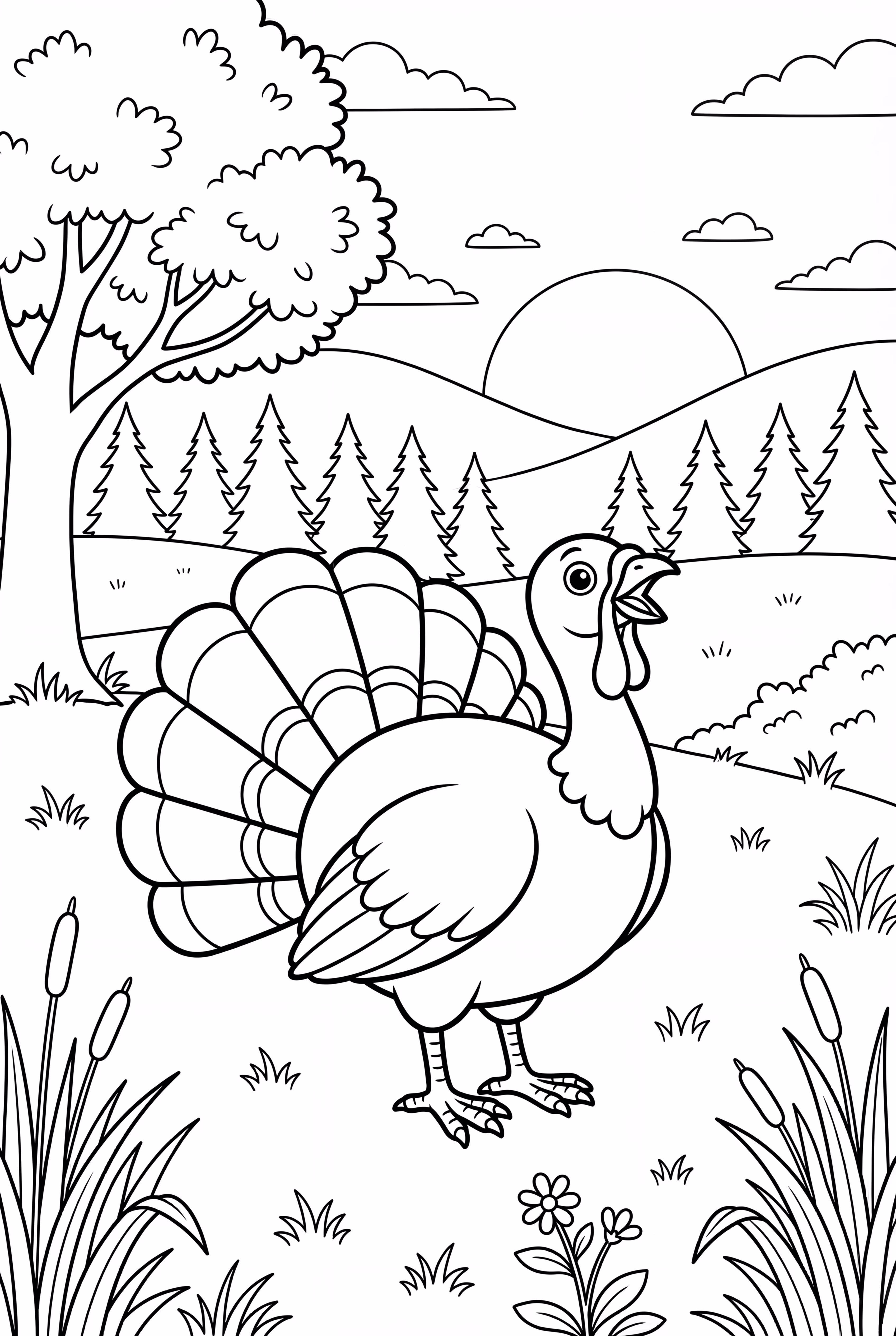 Turkey Gobbling Morning