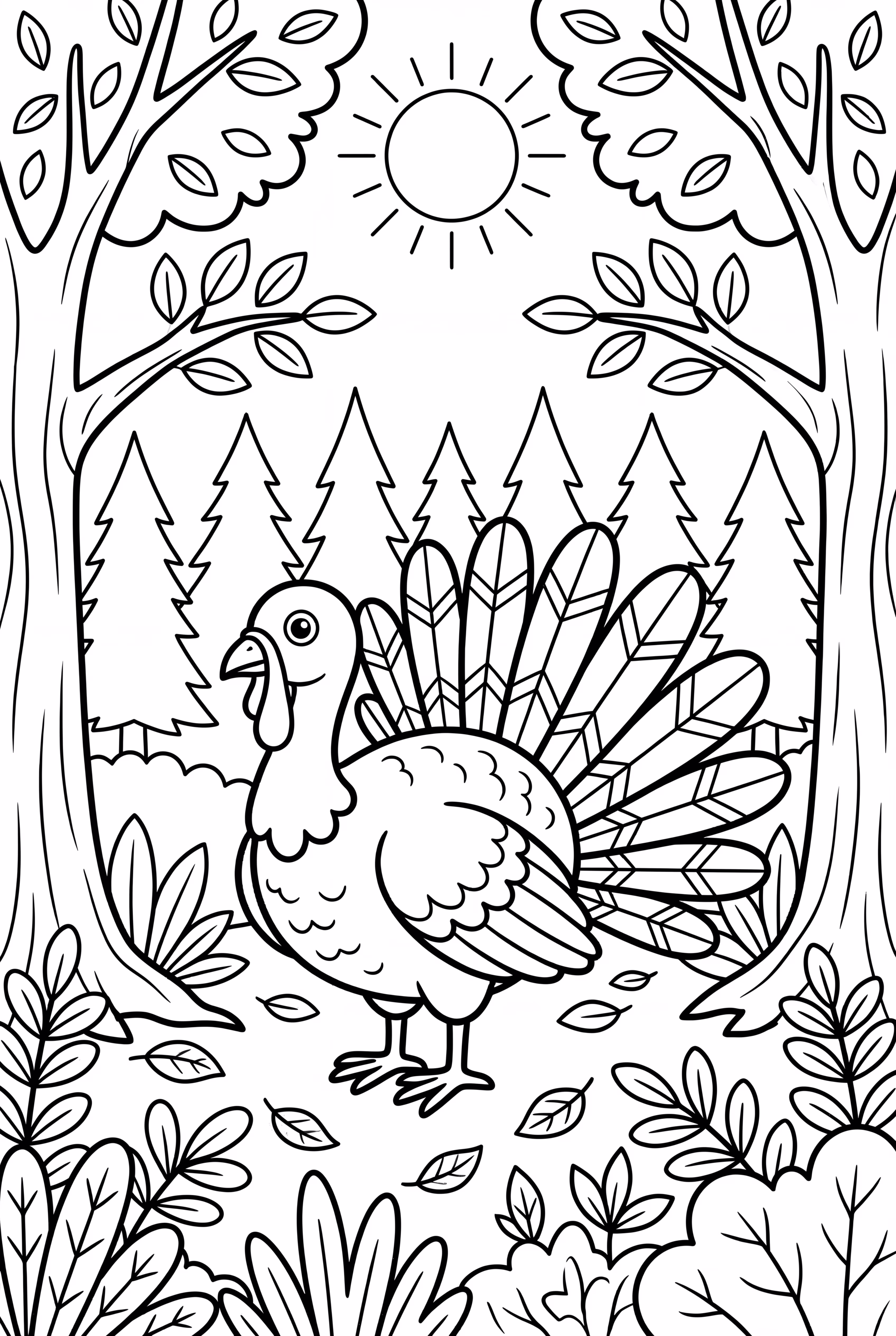 Turkey Hunting Forest