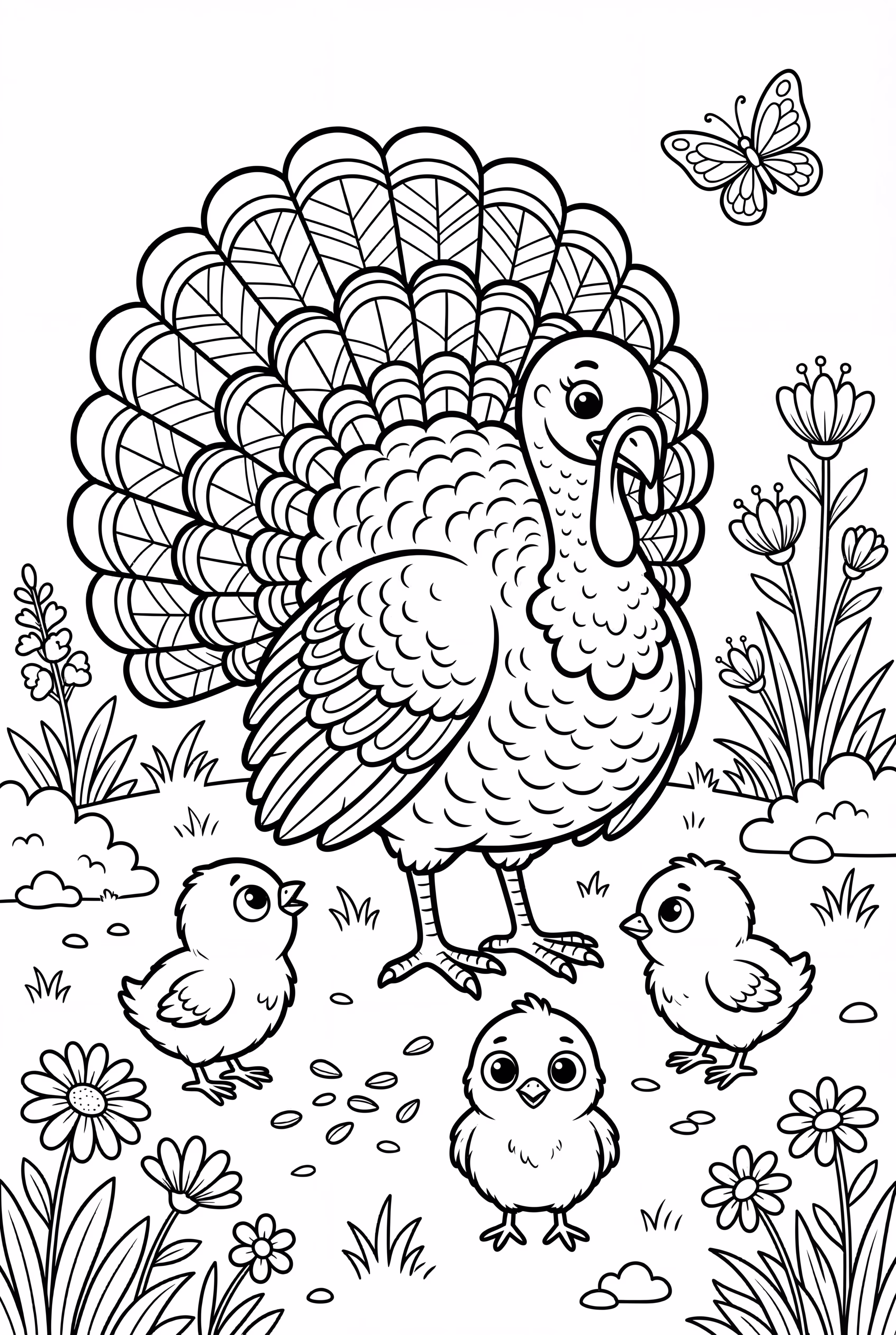 Turkey Mother Babies-2