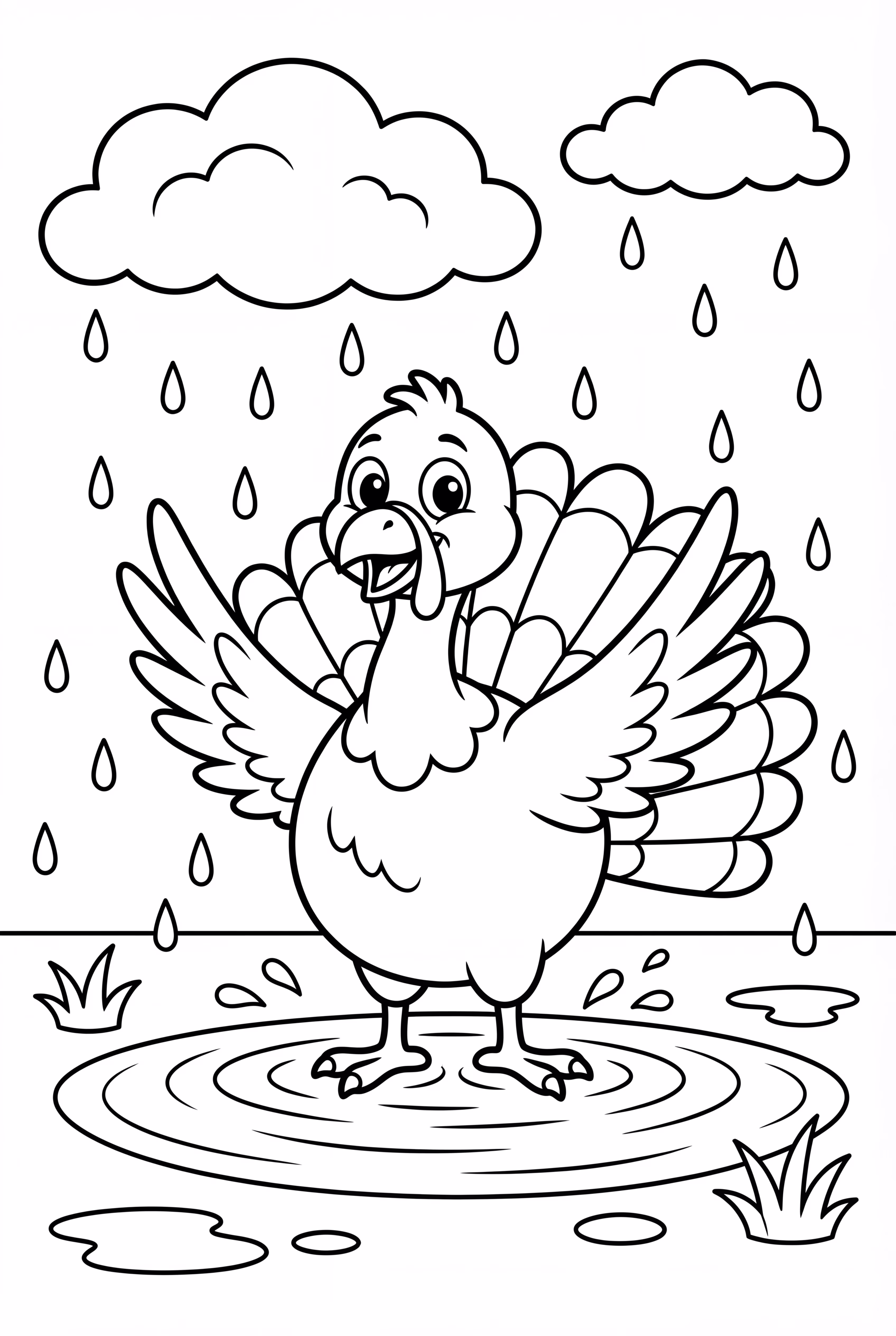 Türkei Spielt Regen