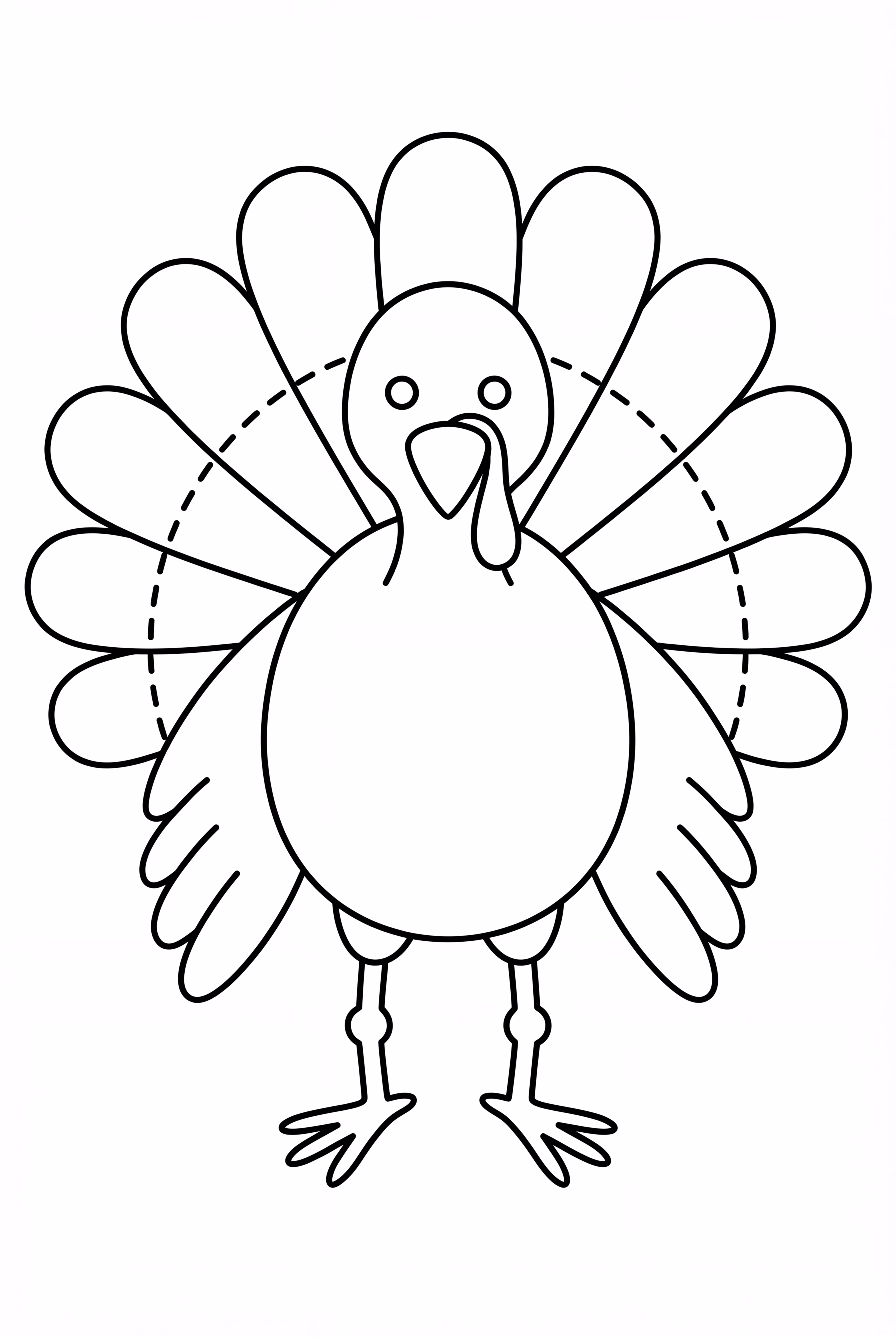 Pavo Simple Contorno