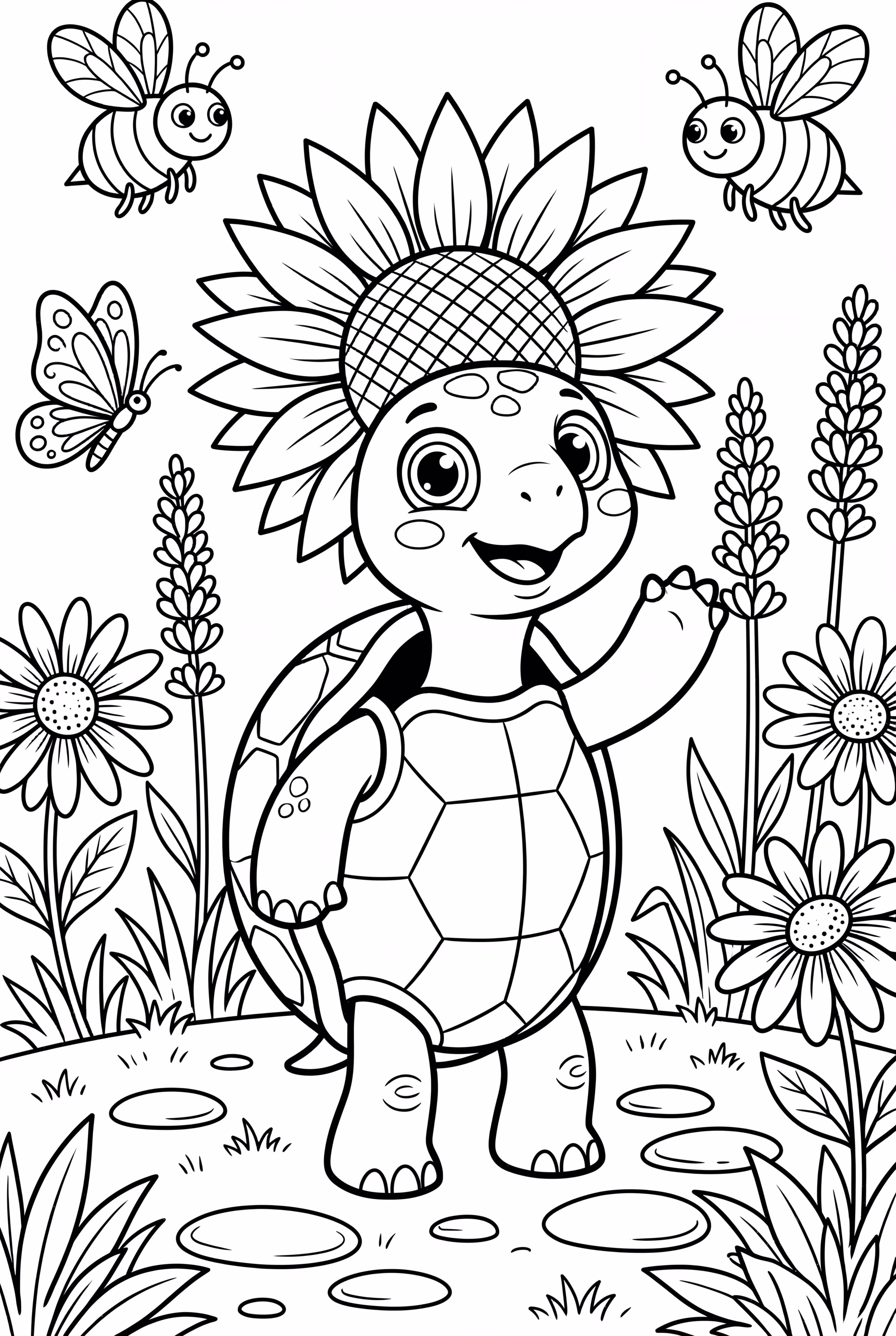 Turtle in the garden