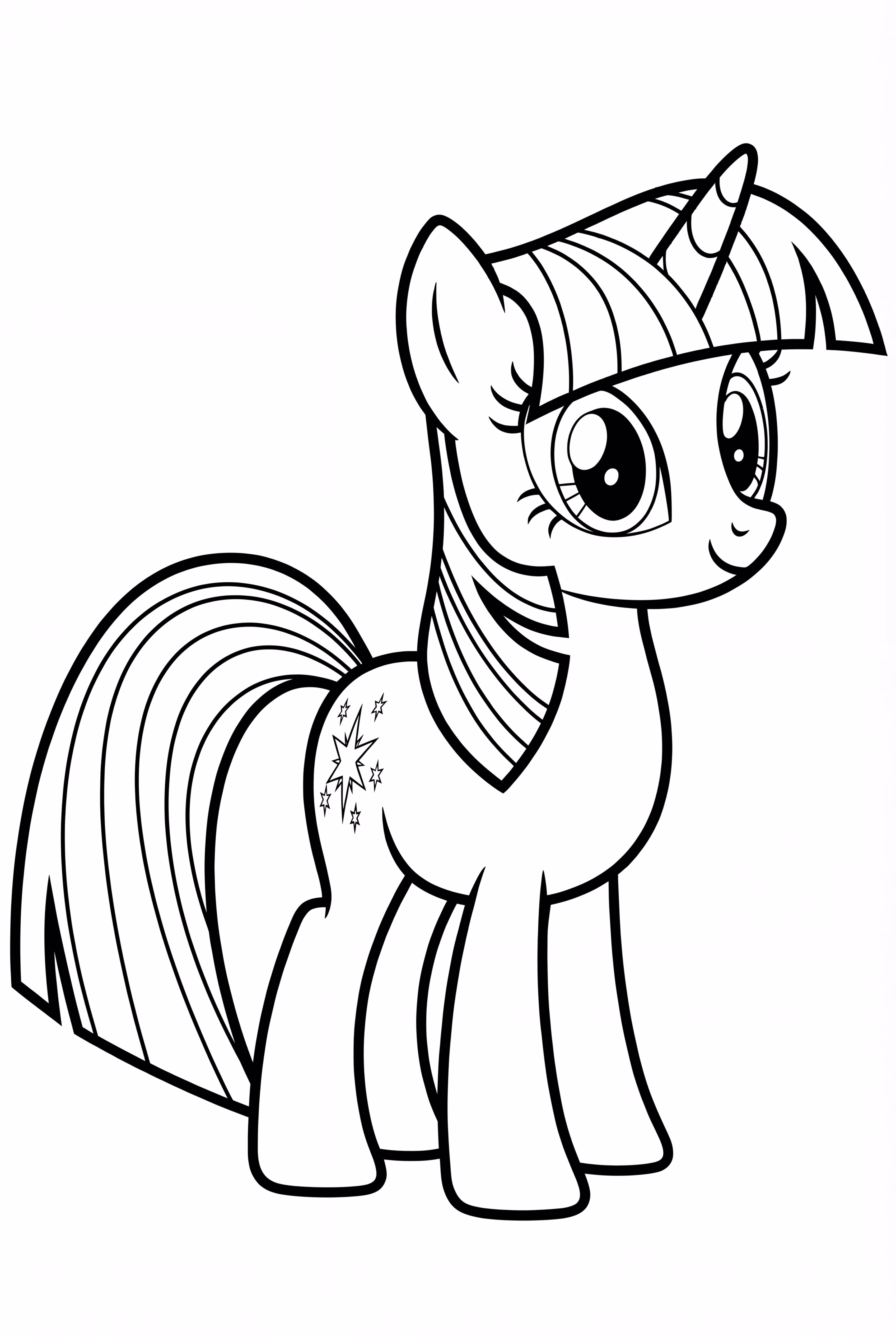 Twilight Sparkle dans sa bibliothèque