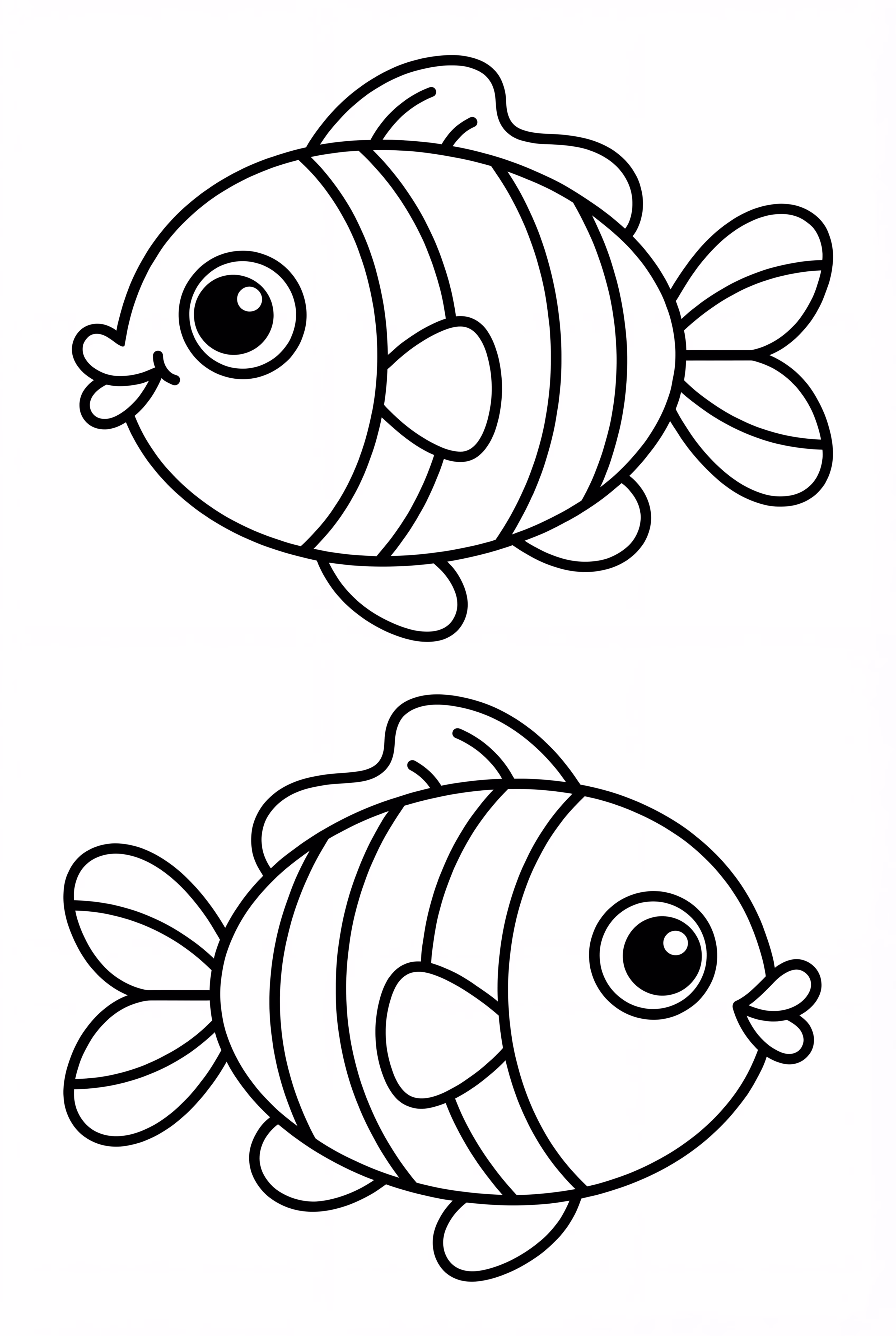 兩隻海底的魚兒朋友