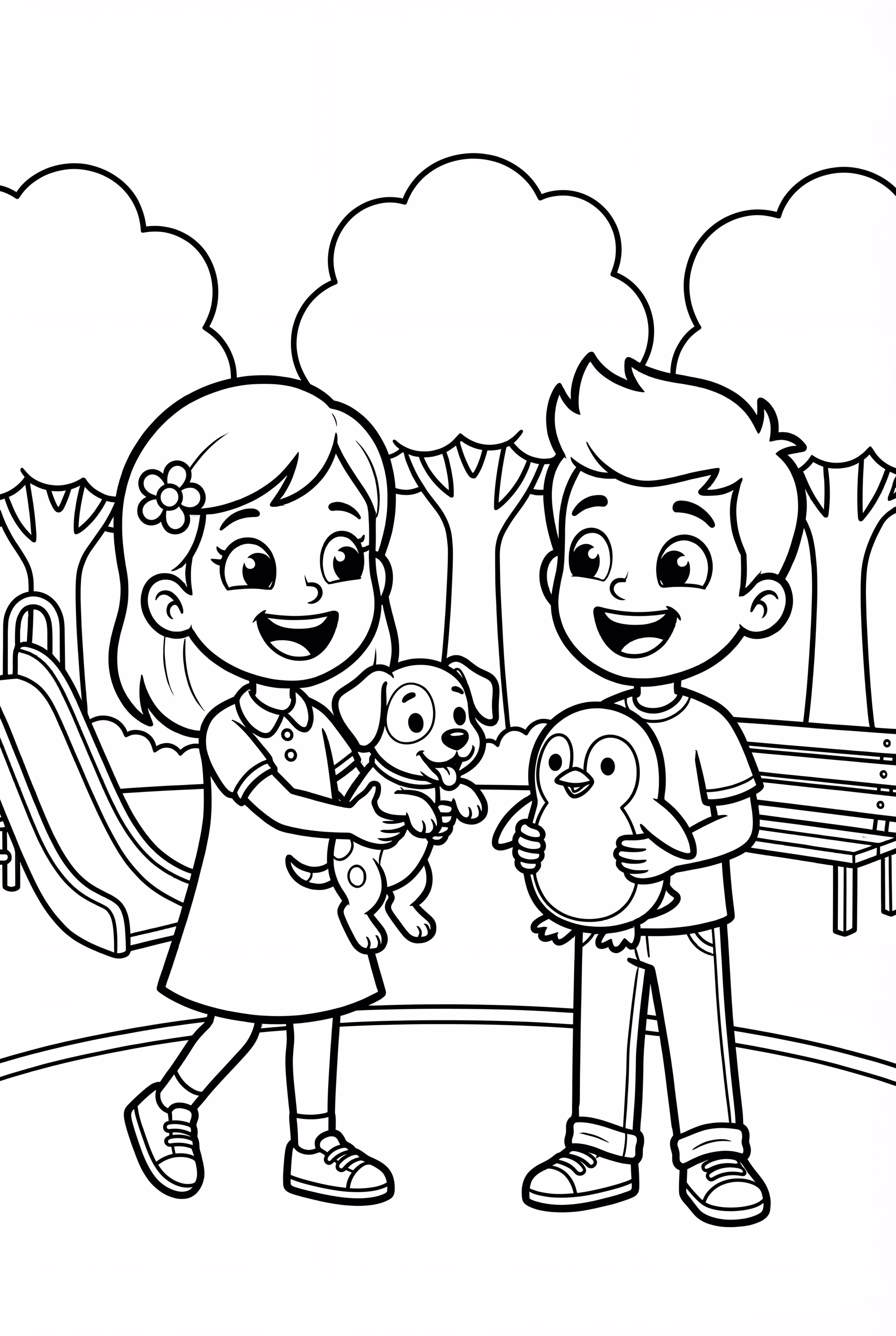 Two Players Trading Adopt Me Pets