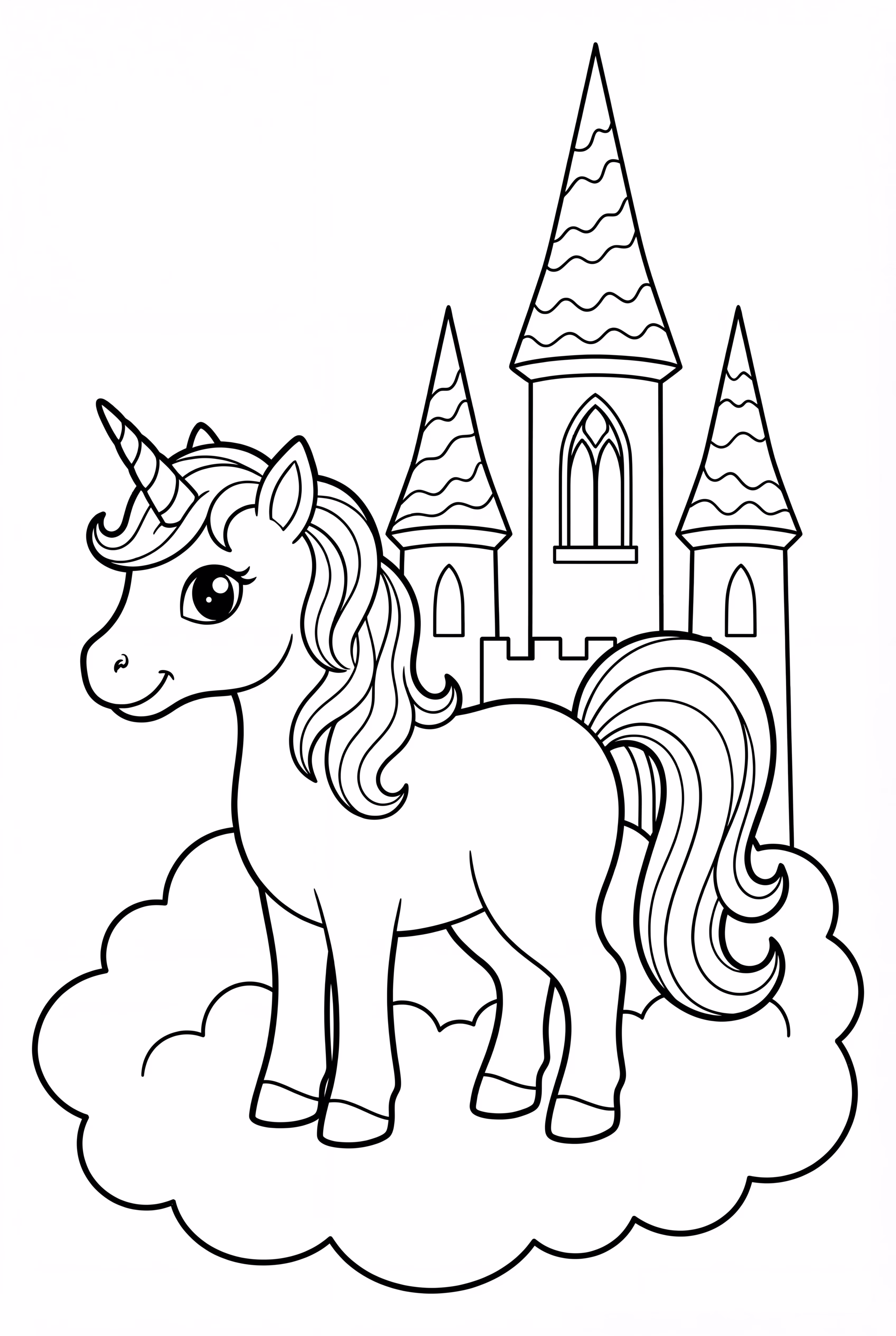 유니콘 성 구름 왕국