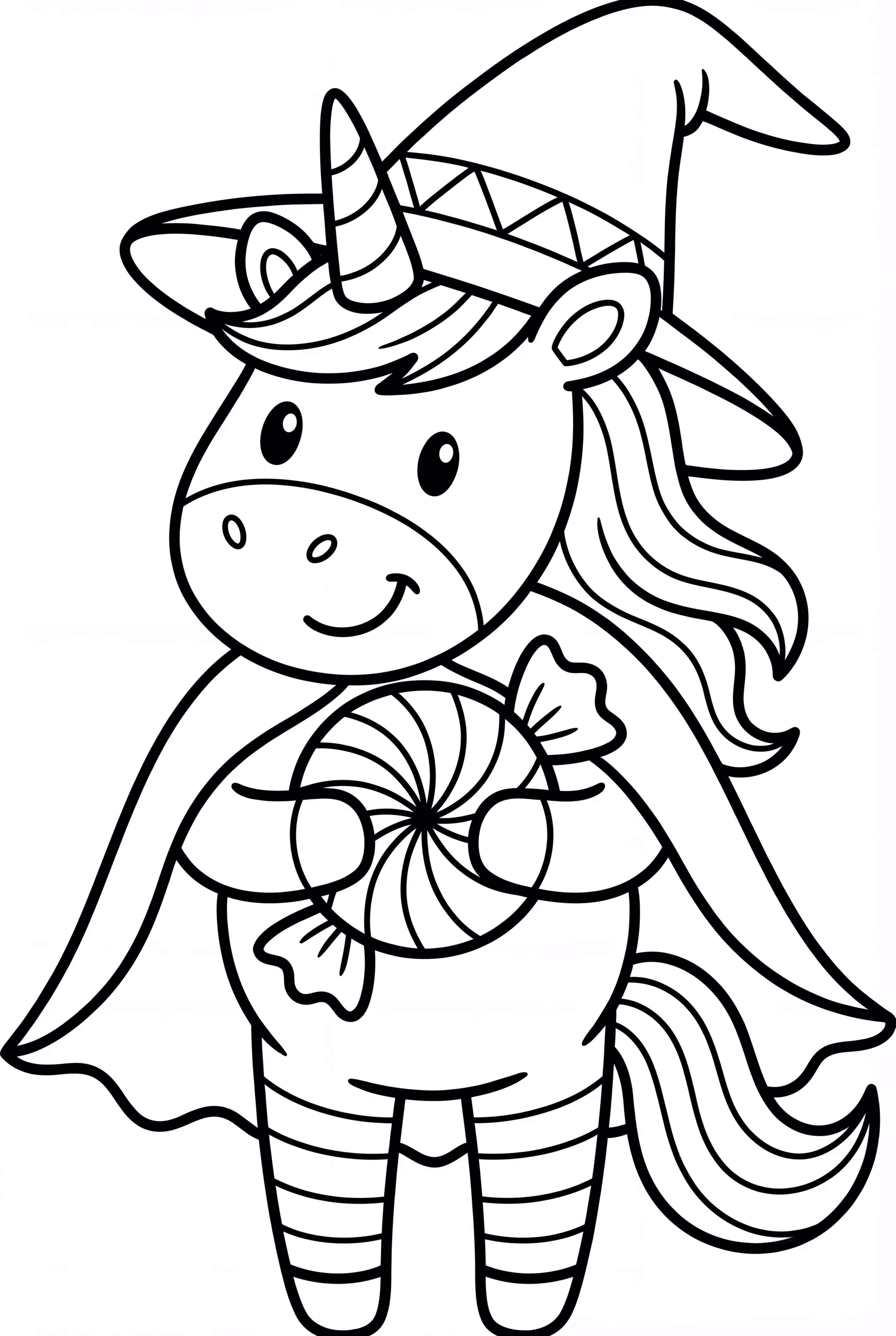 Unicornio Halloween y La Búsqueda de Dulces