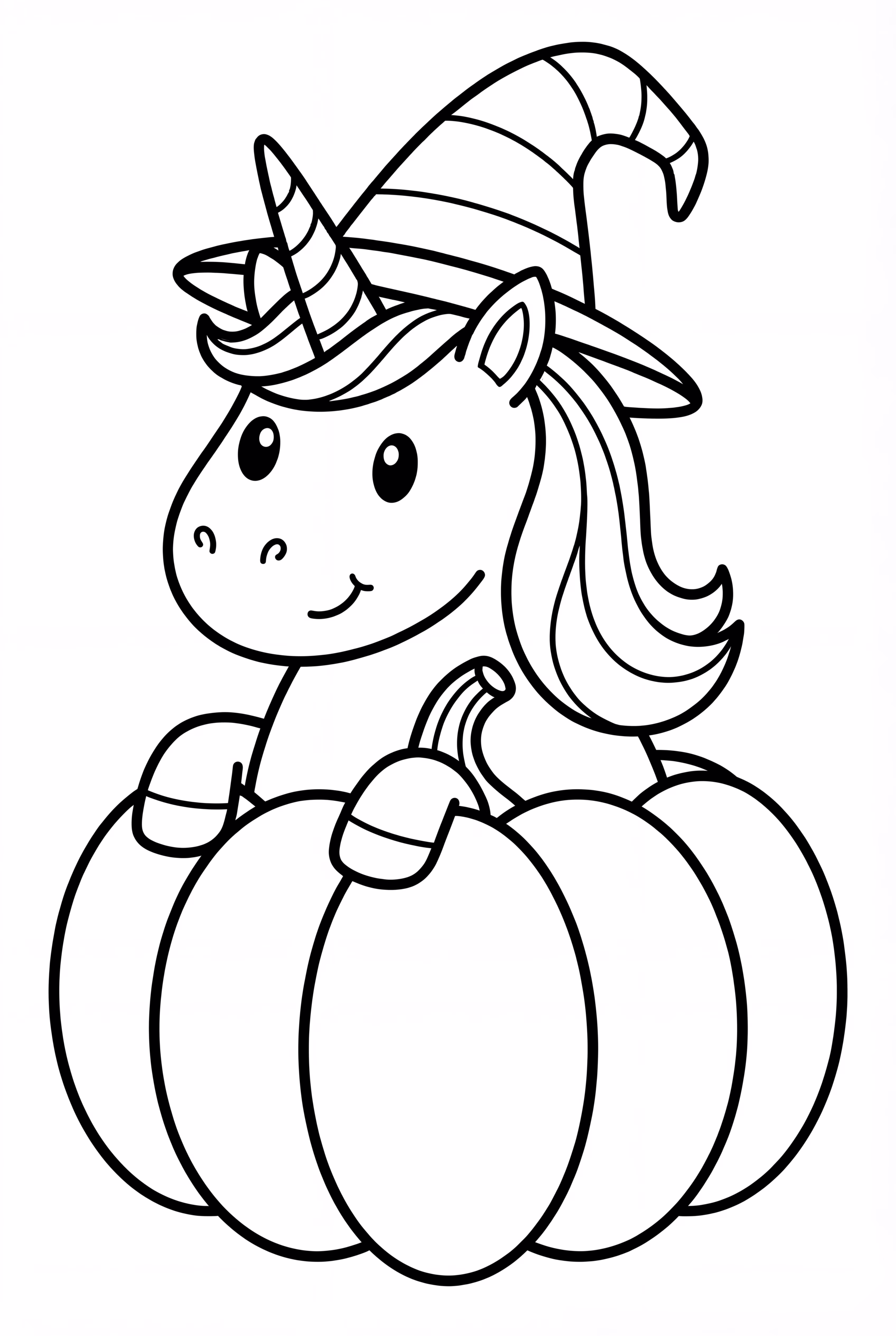 南瓜地裡的獨角獸萬聖節