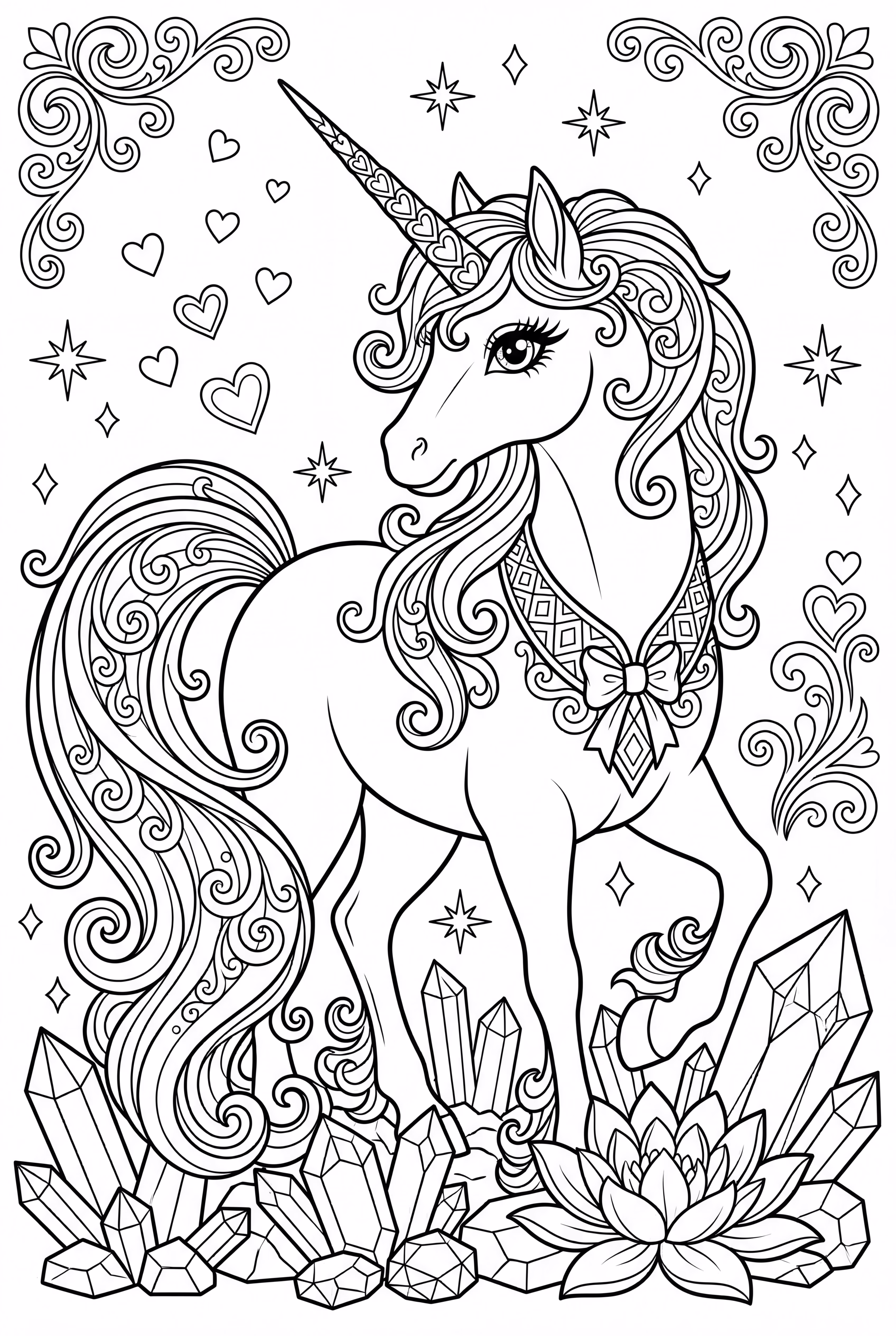 Unicorn Heart And Candy Dreams