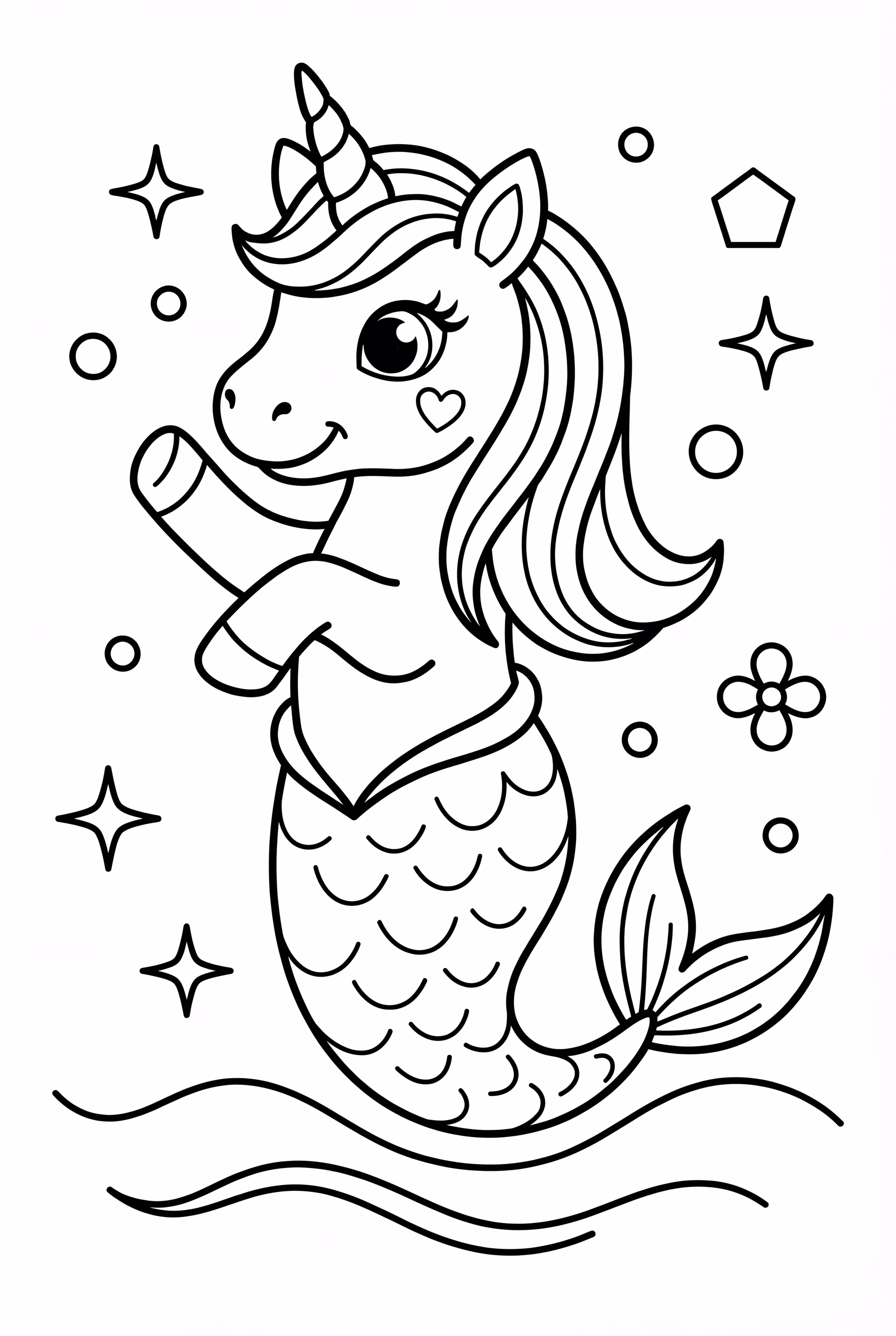 Unicorn Mermaid Dreams