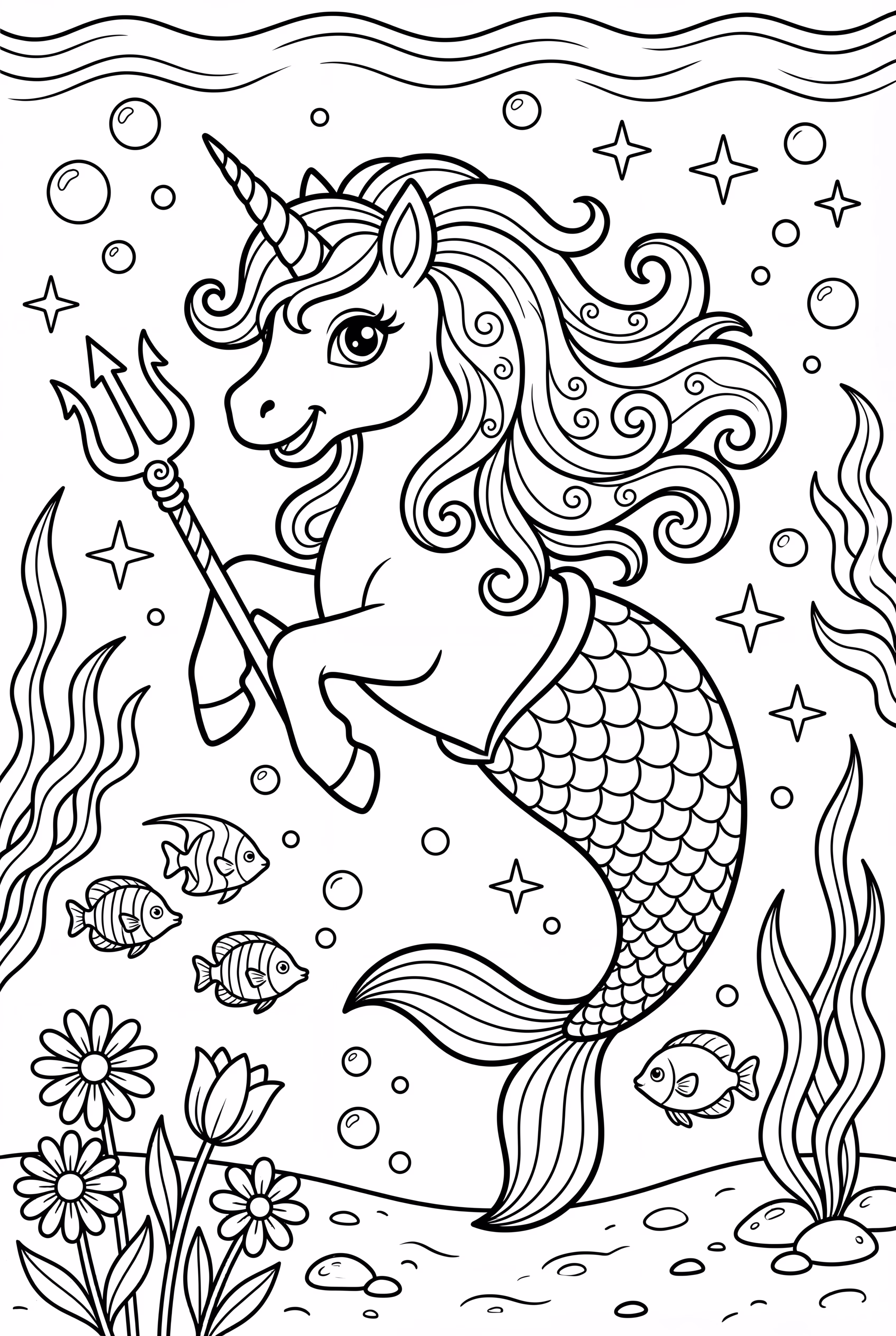 Unicorn Mermaid Dreams-2