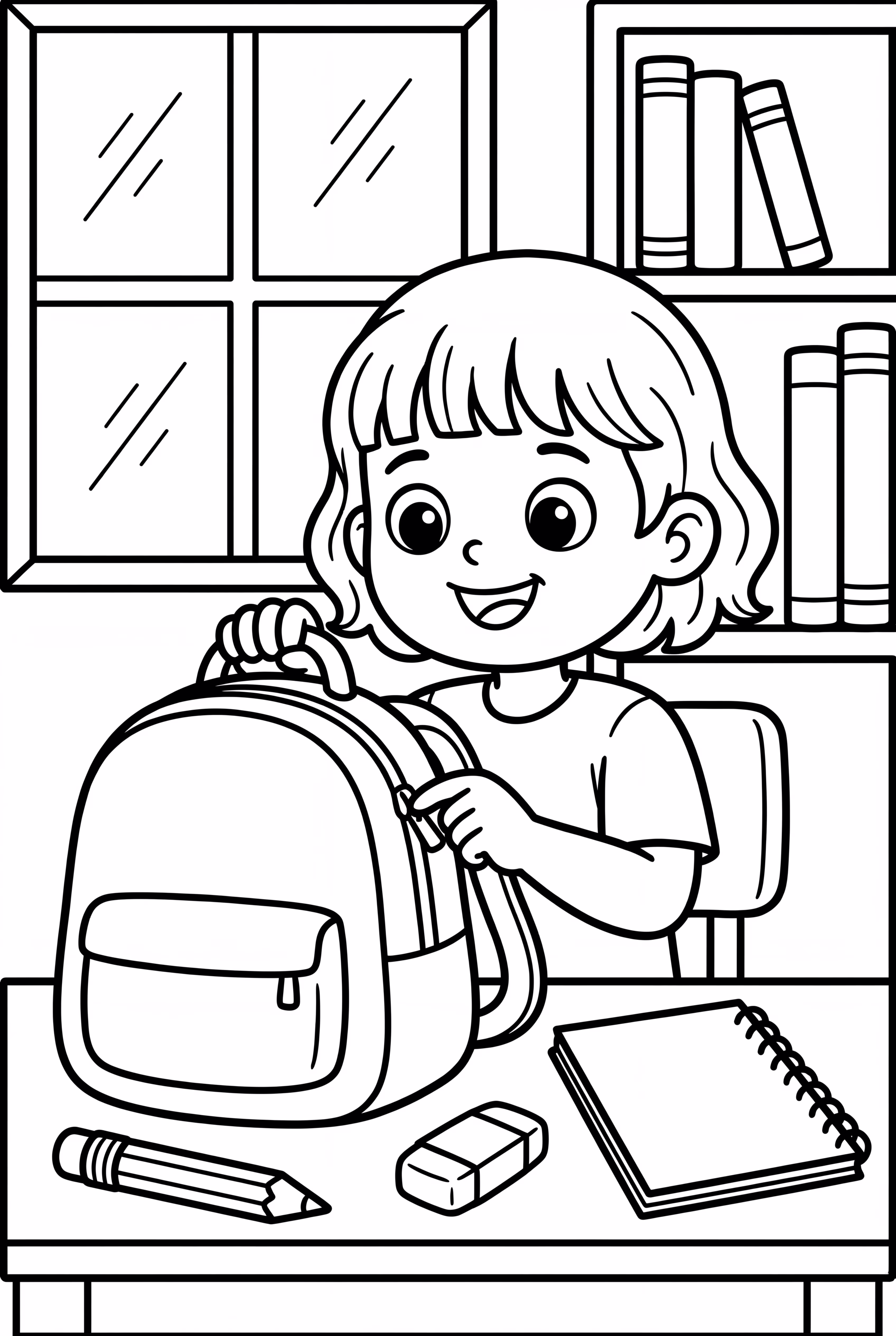 Unpacking A Backpack For Back To School