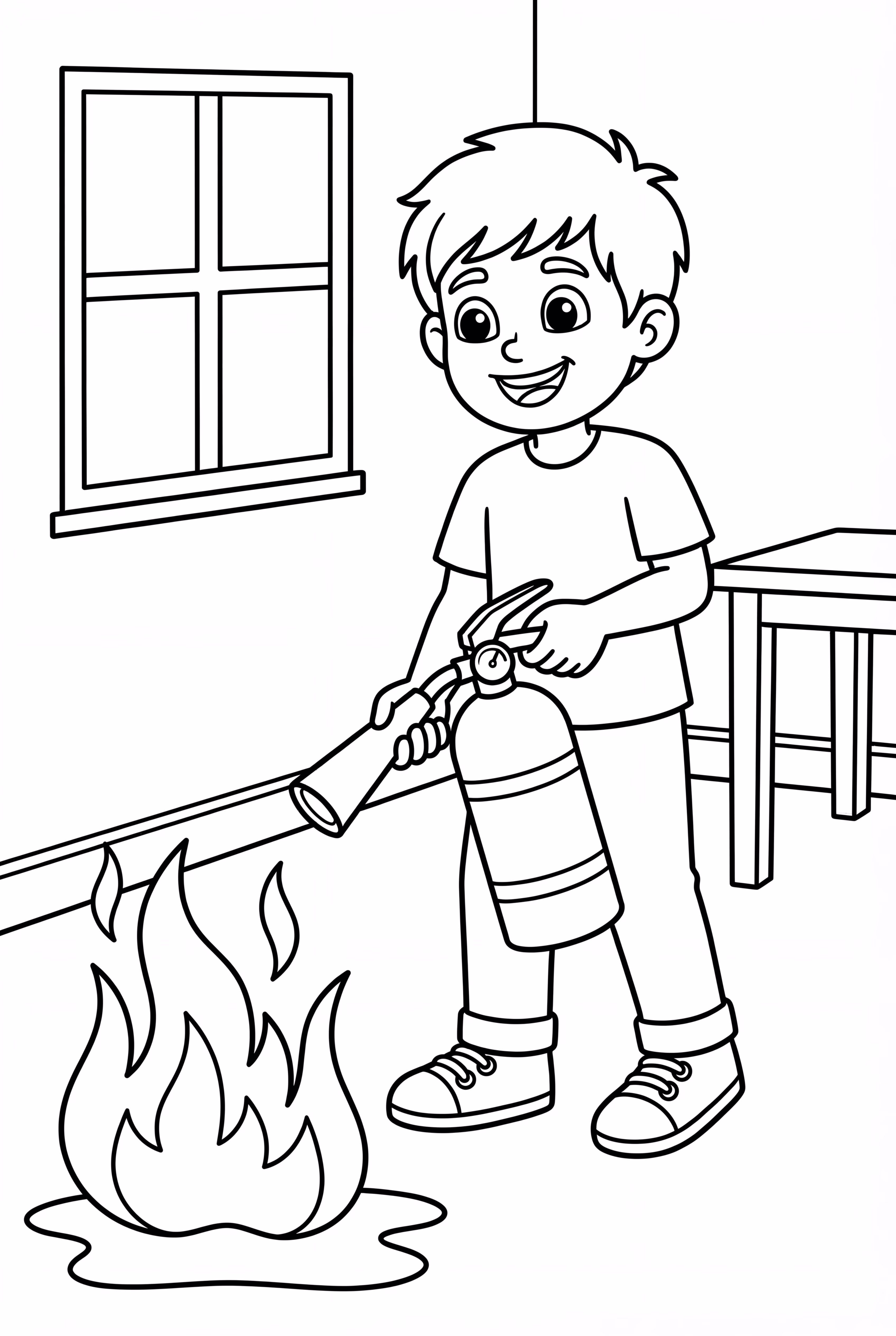 Using A Fire Safety Extinguisher