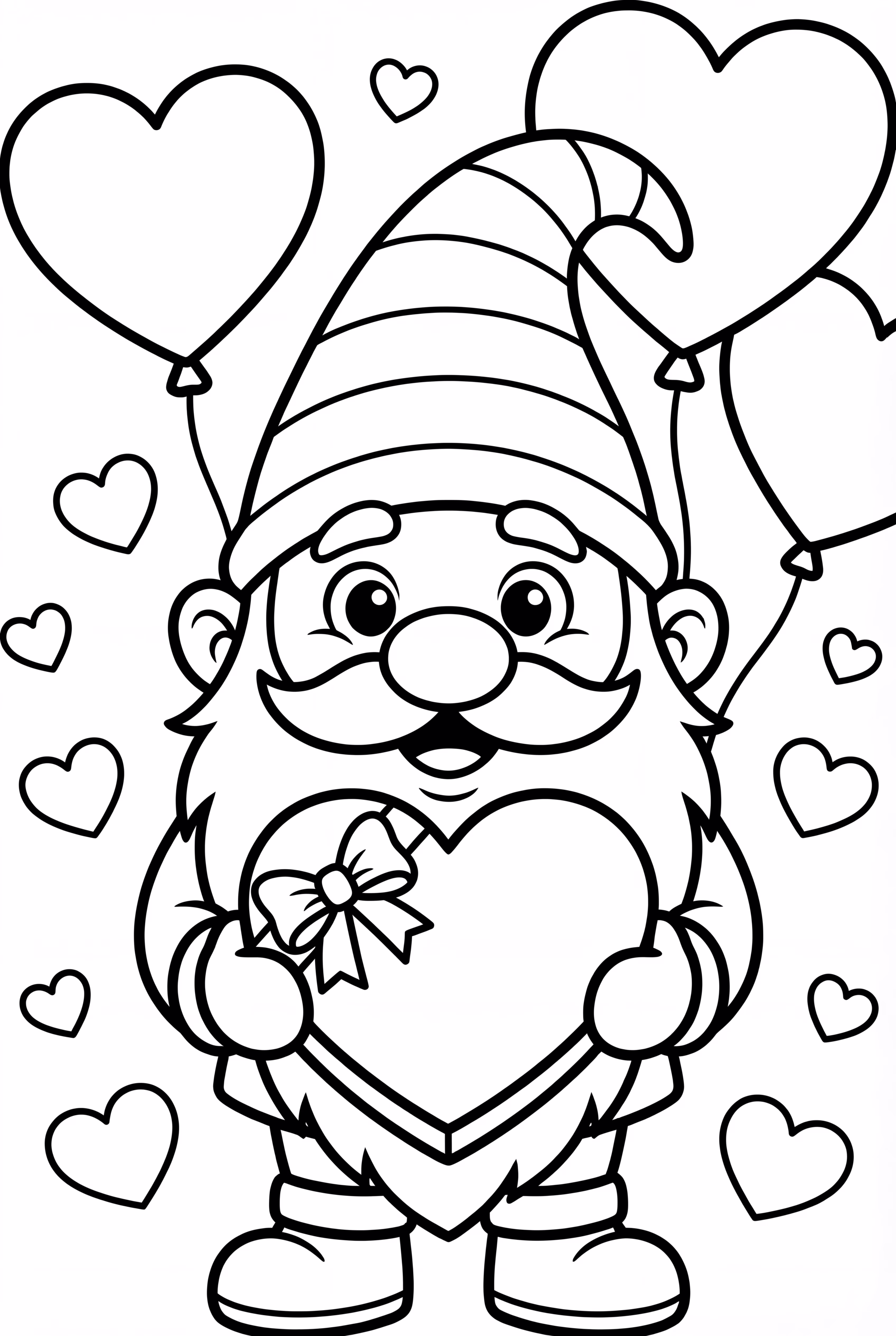 Valentine Gnome Chocolate Box