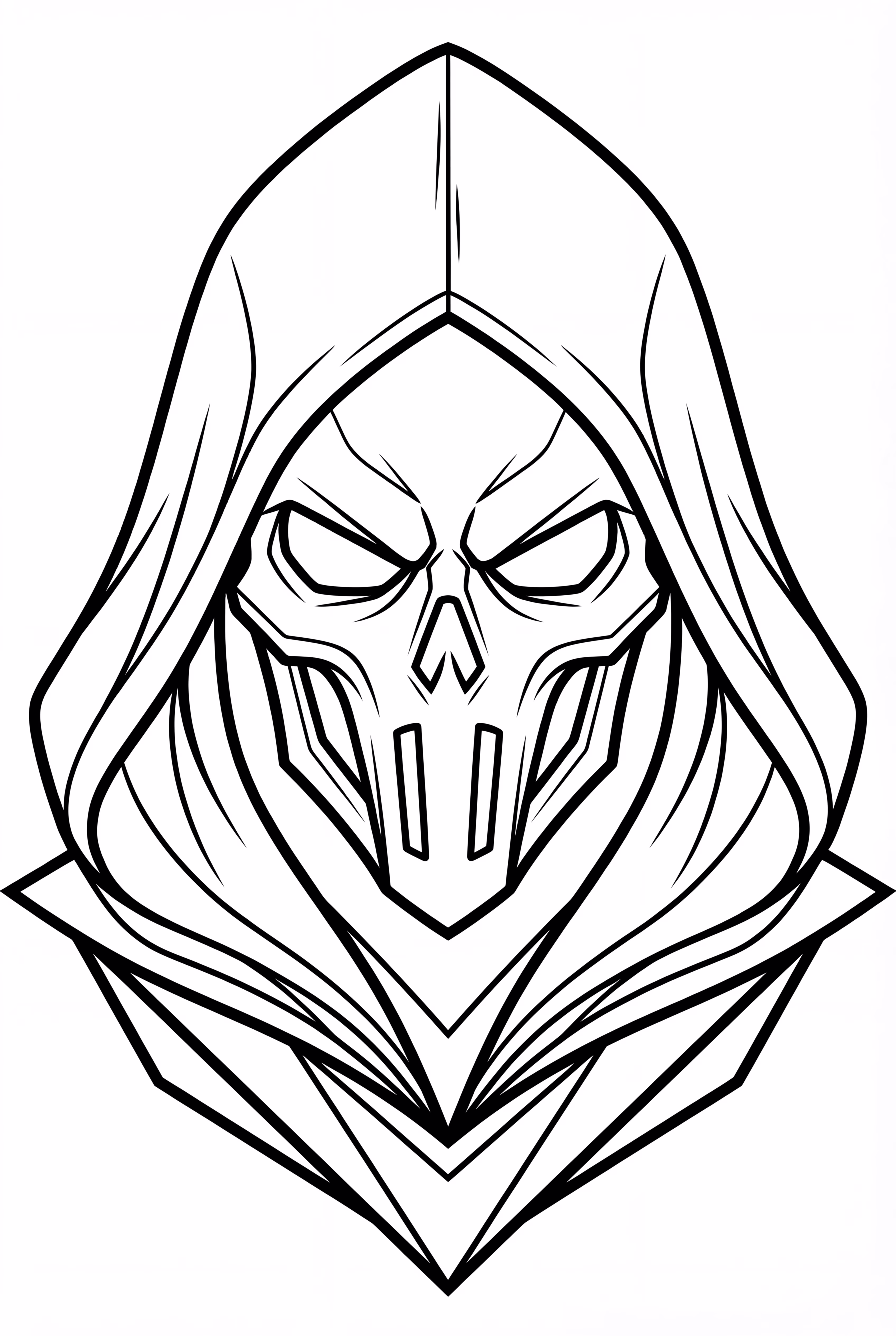 Masque d'Omen de Valorant