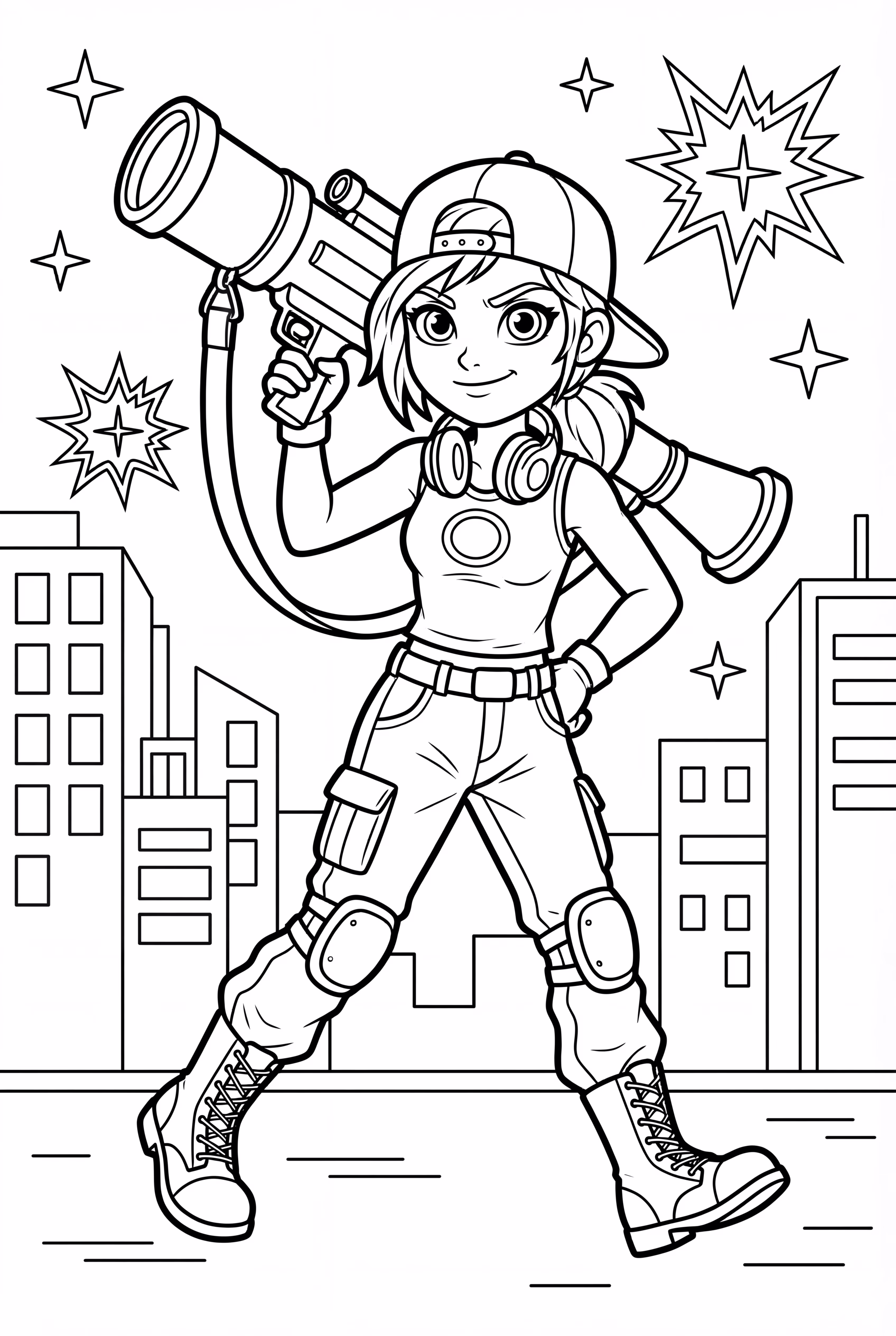 Valorant Raze Com Seu Lançador de Foguetes