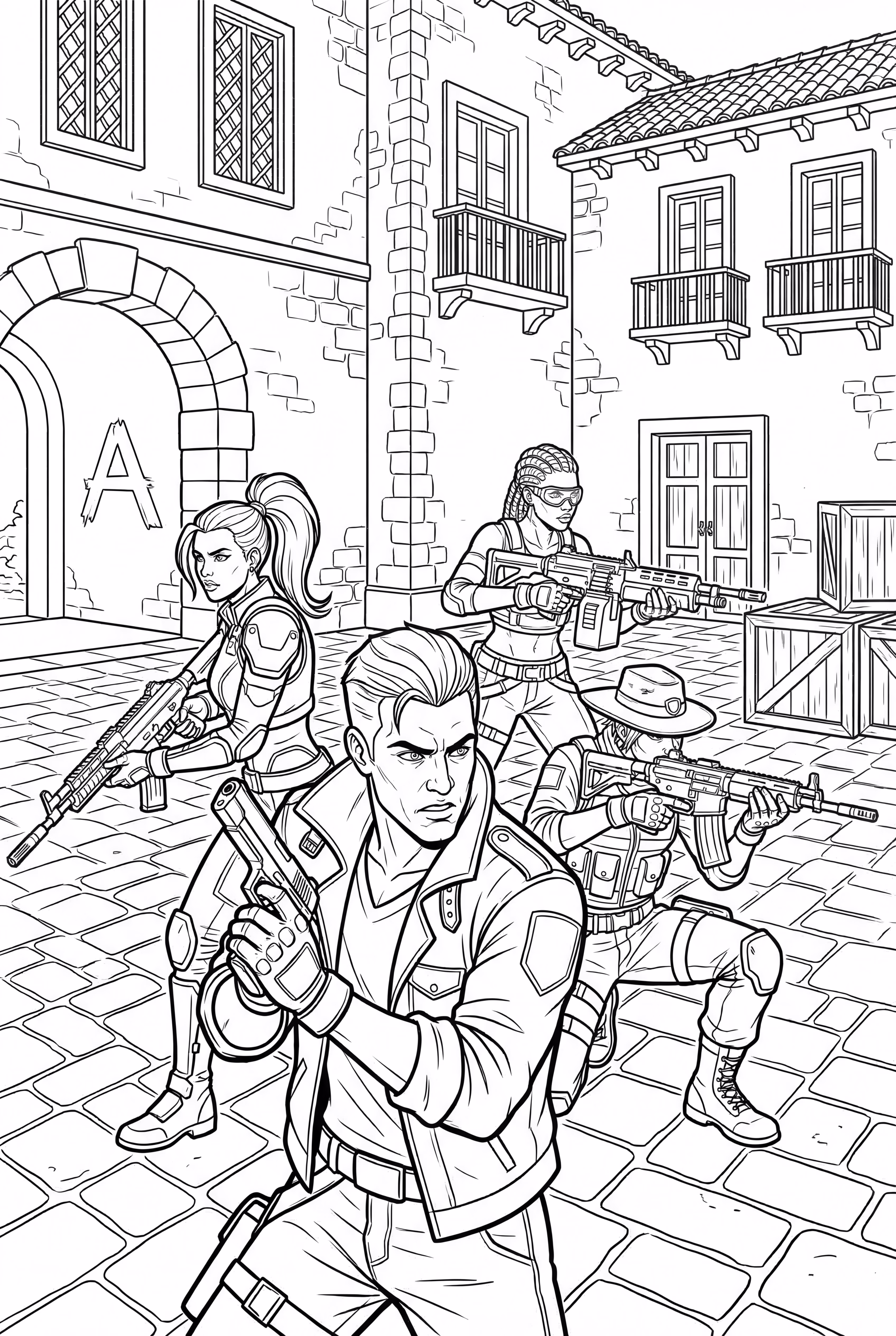 Equipe de Valorant Avançando Juntos no Site A