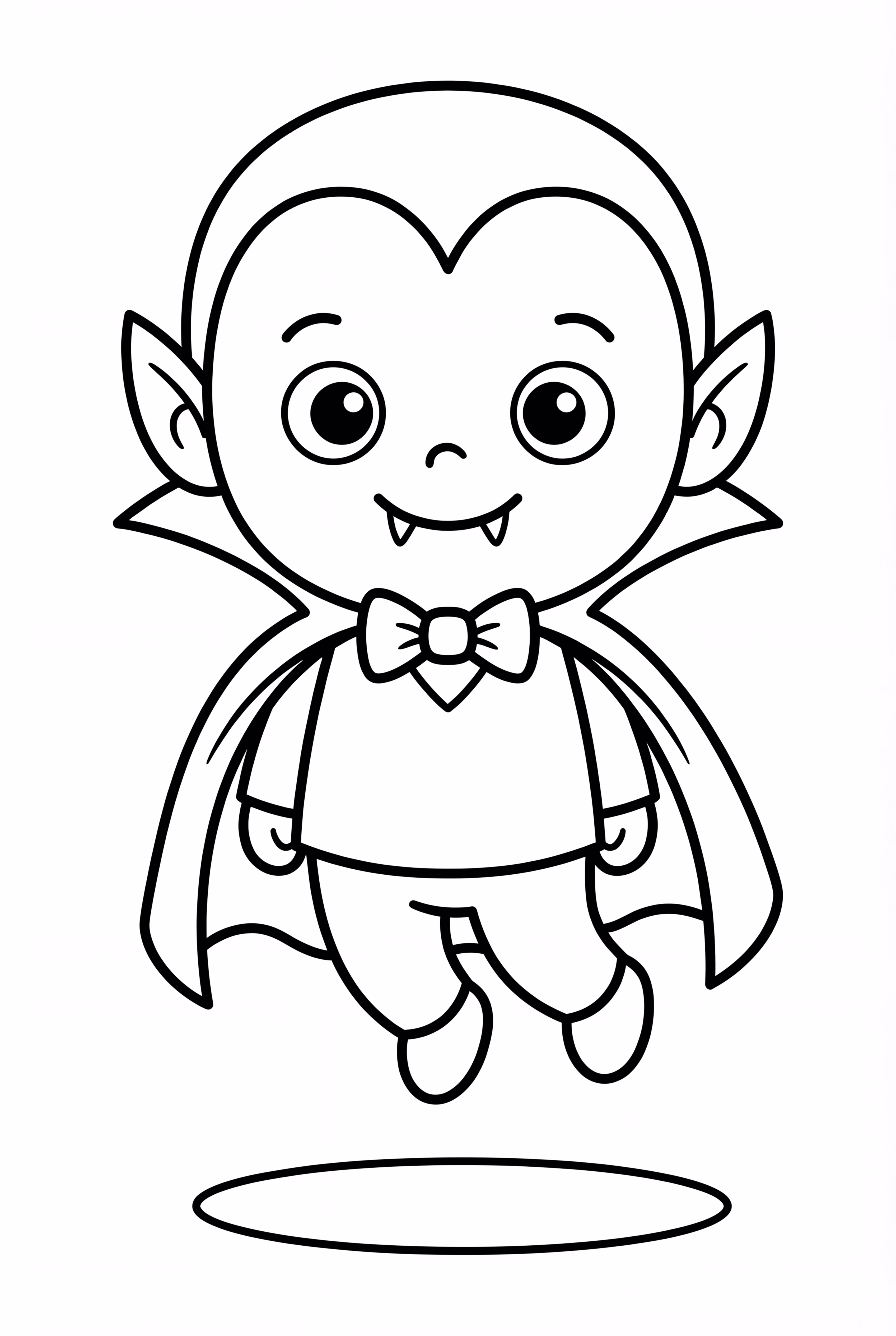 Vampire Floating In The Air