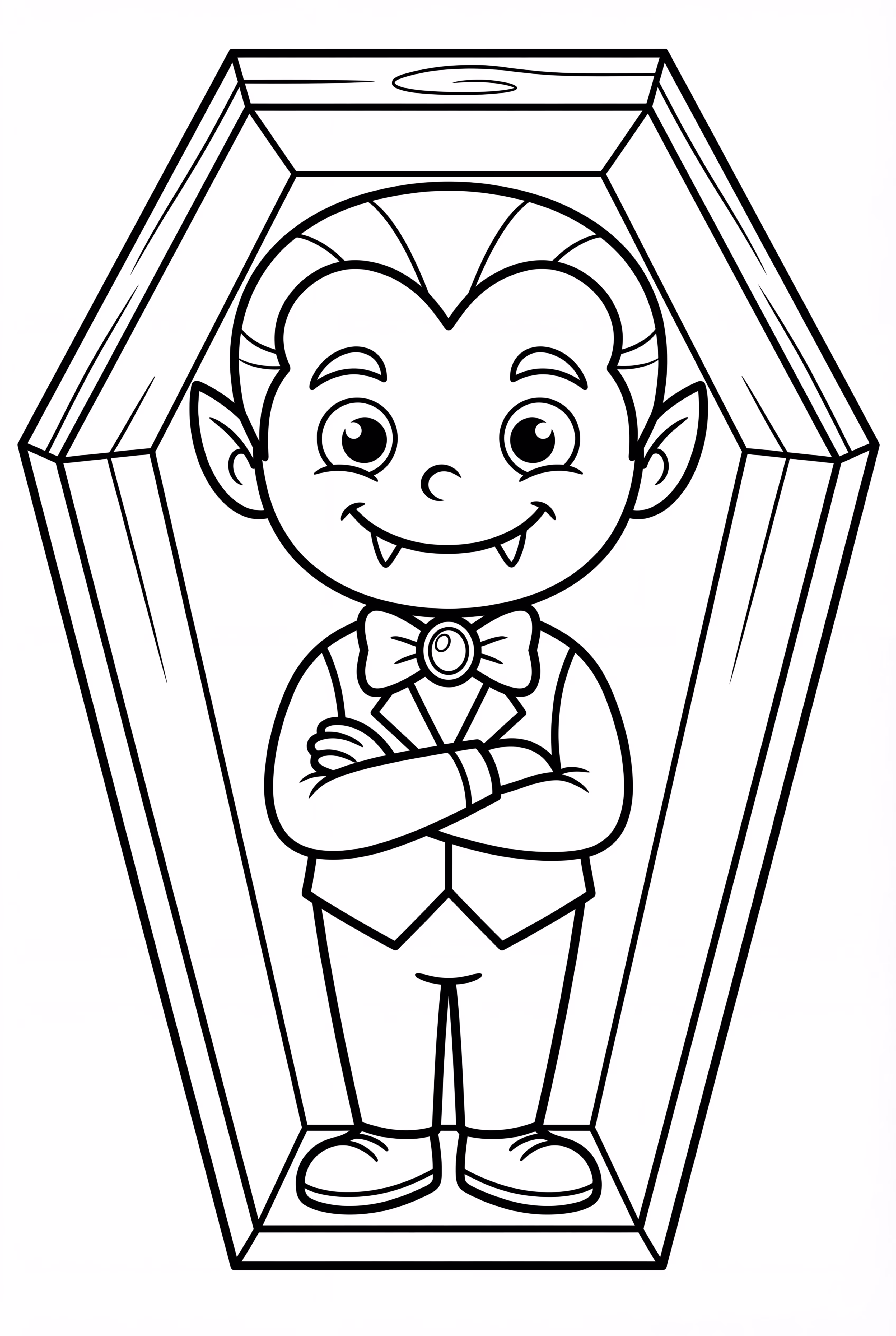 Vampire In A Simple Coffin