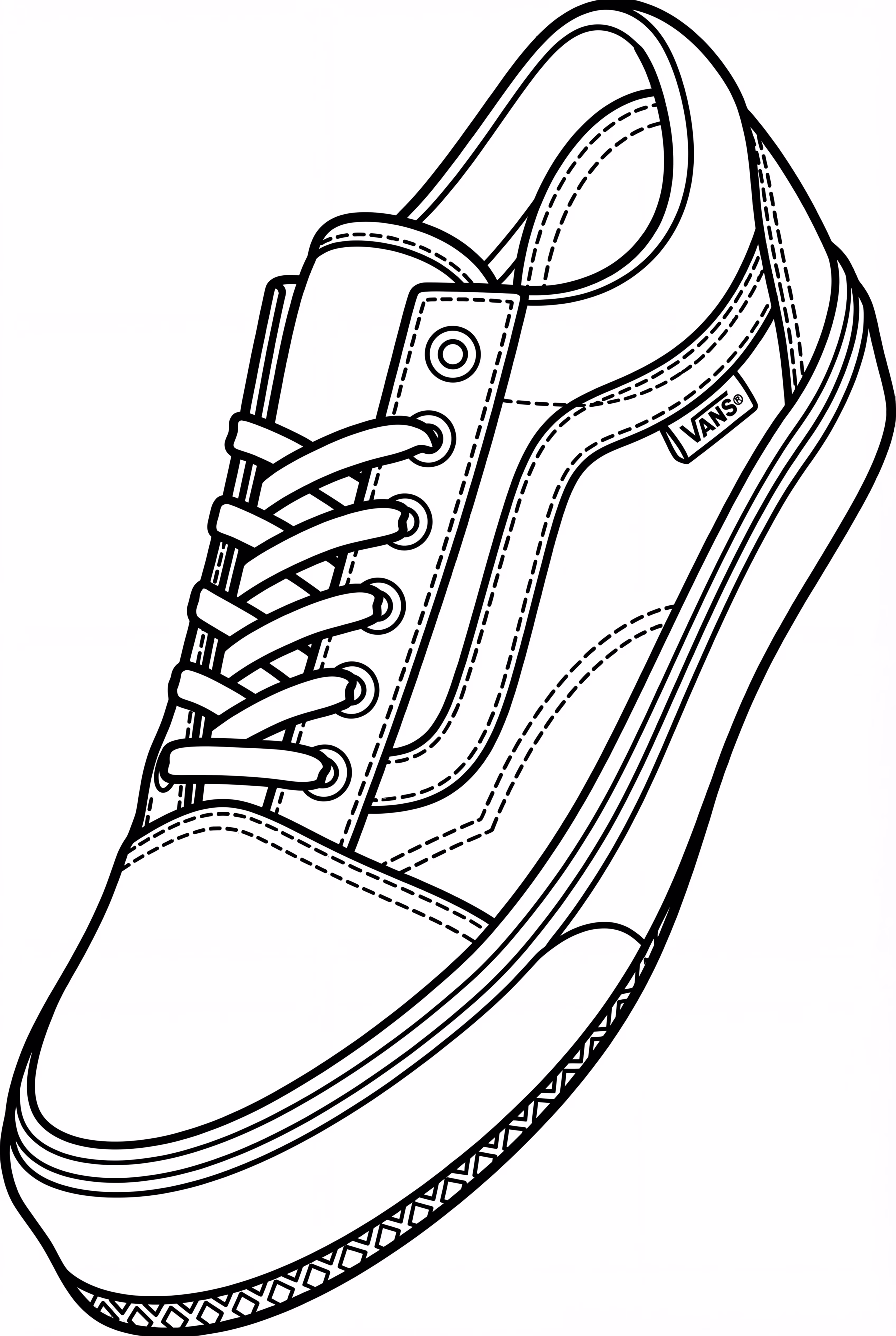 Vans Shoe with Laces