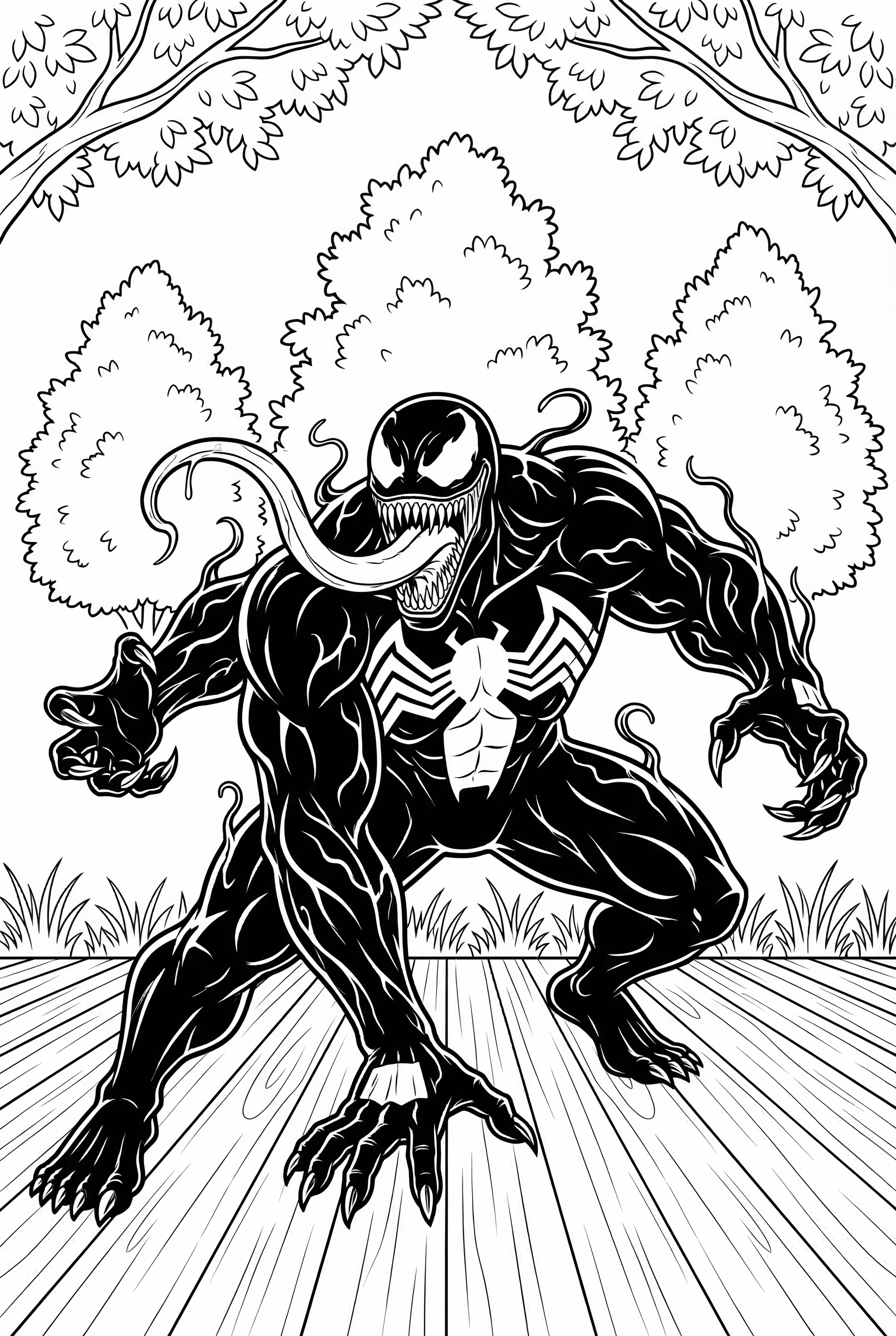 venom's Tongue Lashing Dynamically