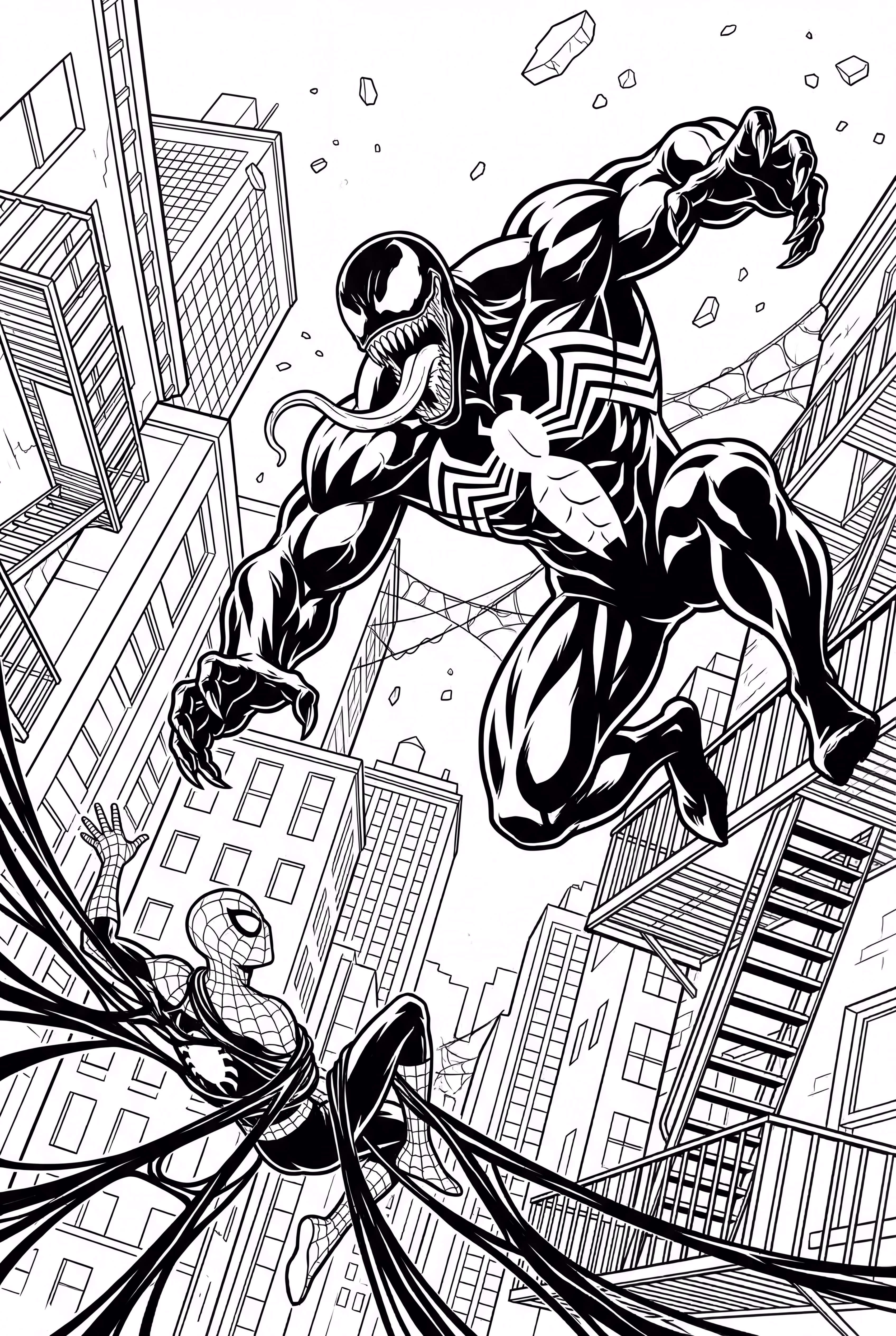 venom spiderman epic showdown-2