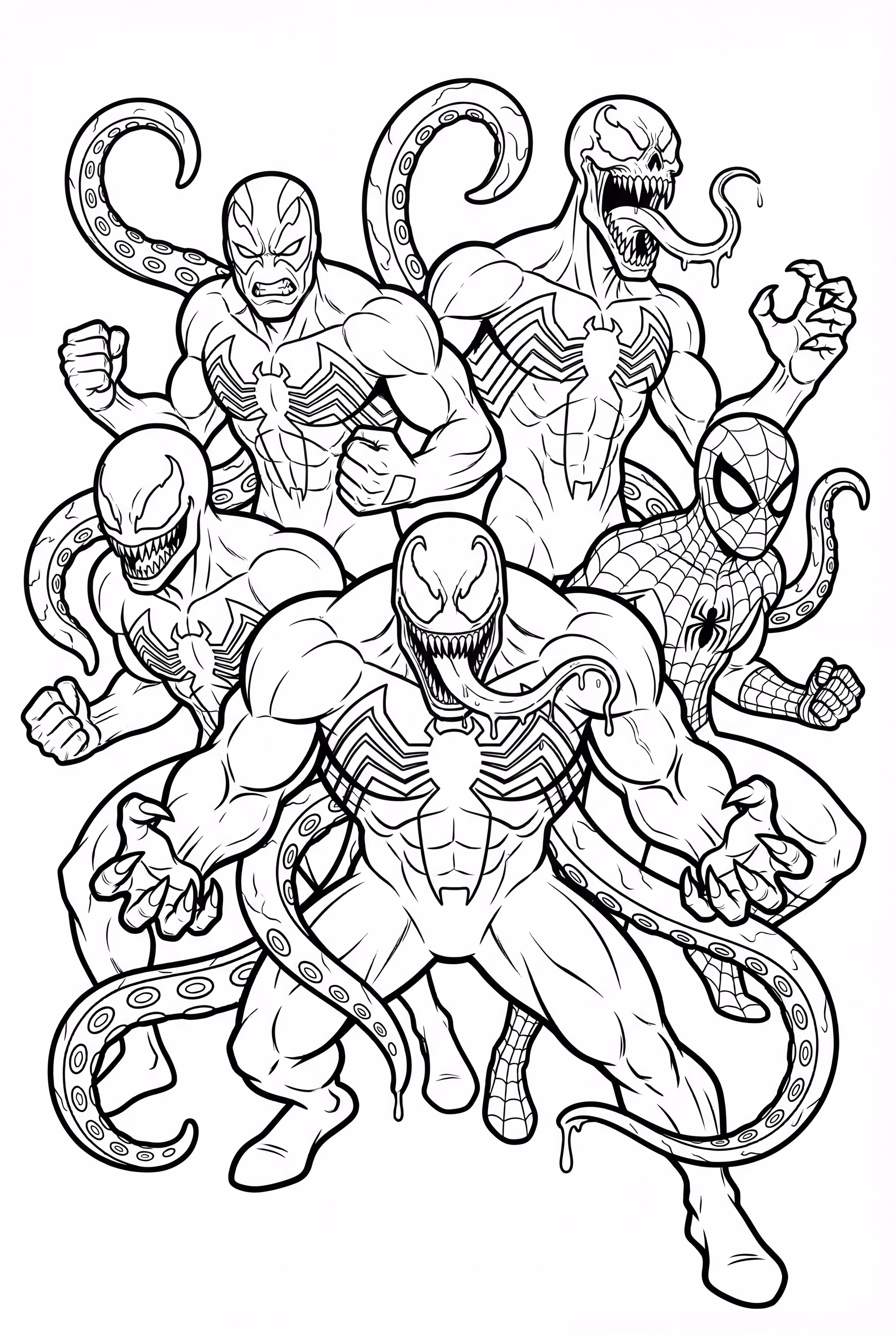 aliança da equipe Venom symbiote