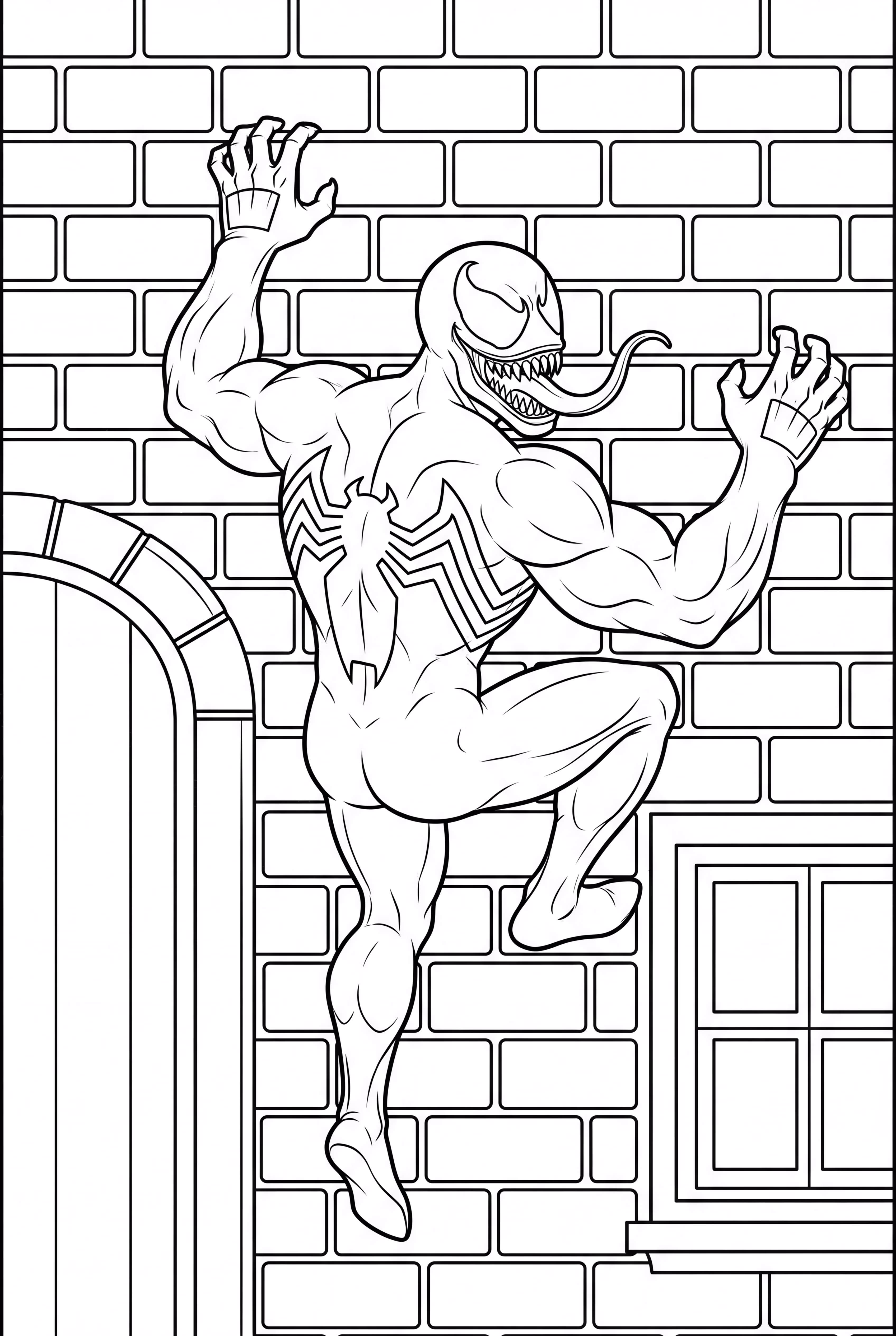 venom subindo paredes