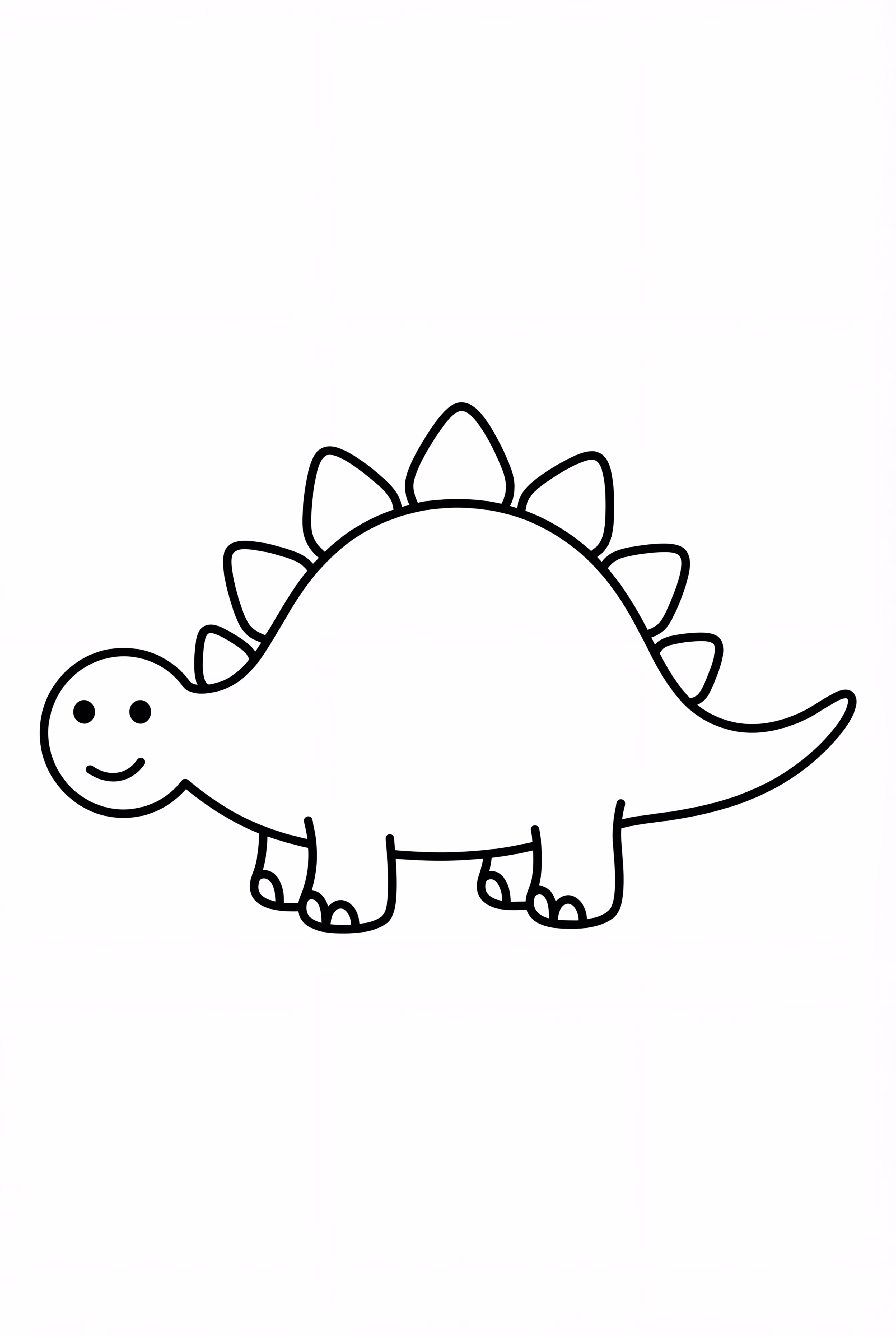 Sehr Einfacher Stegosaurus