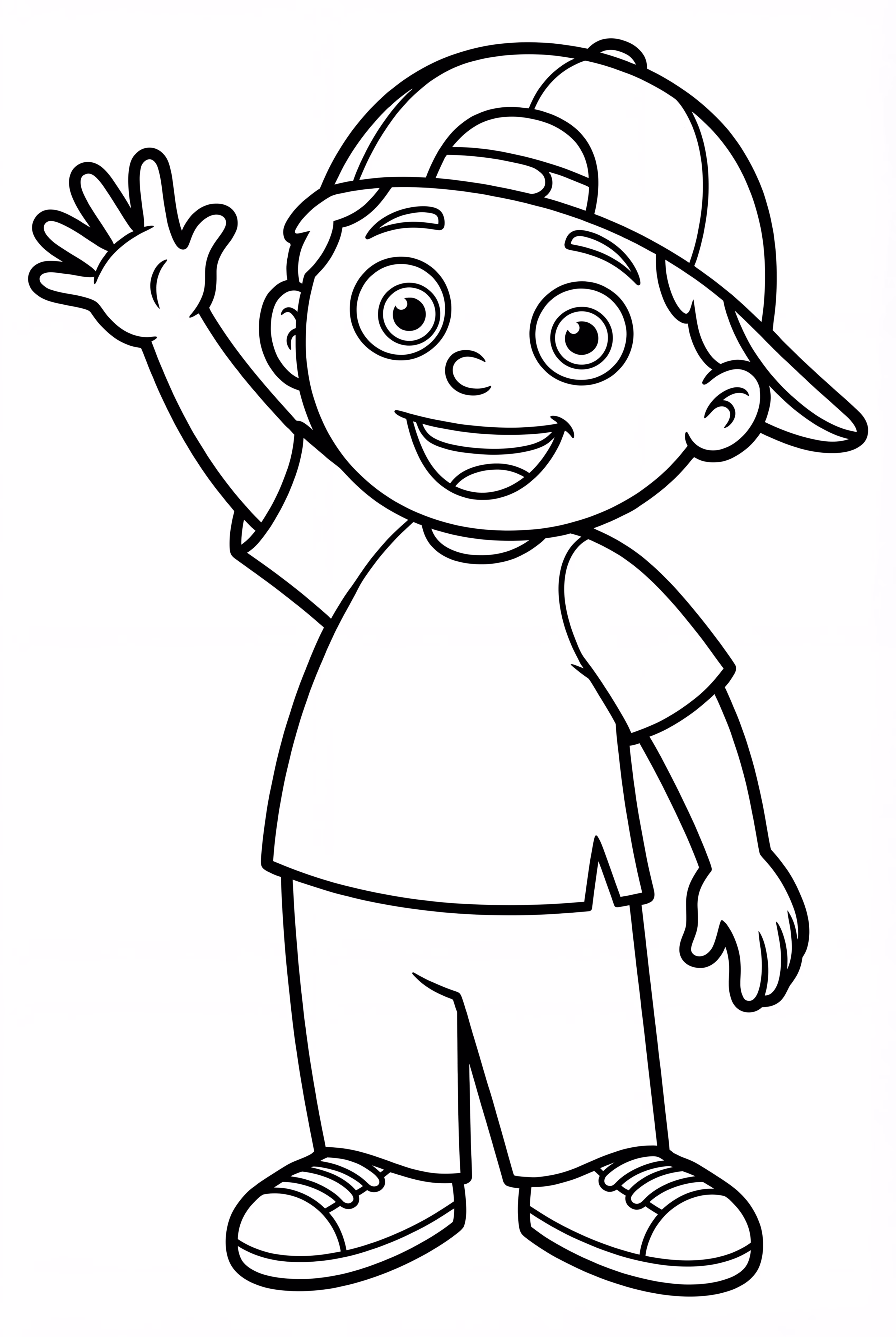 Petit Einstein qui fait signe Quincy