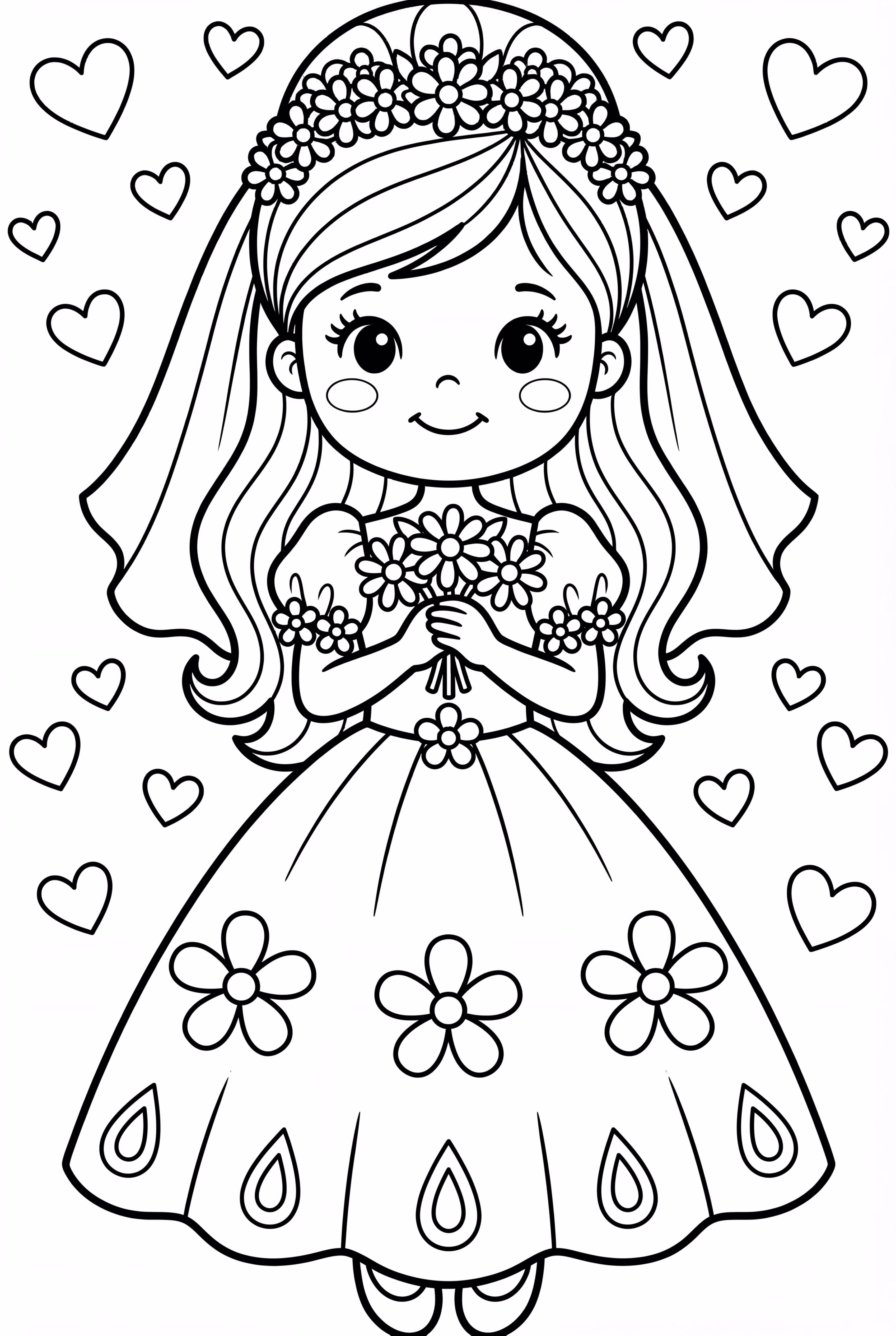 Wedding dress sketch