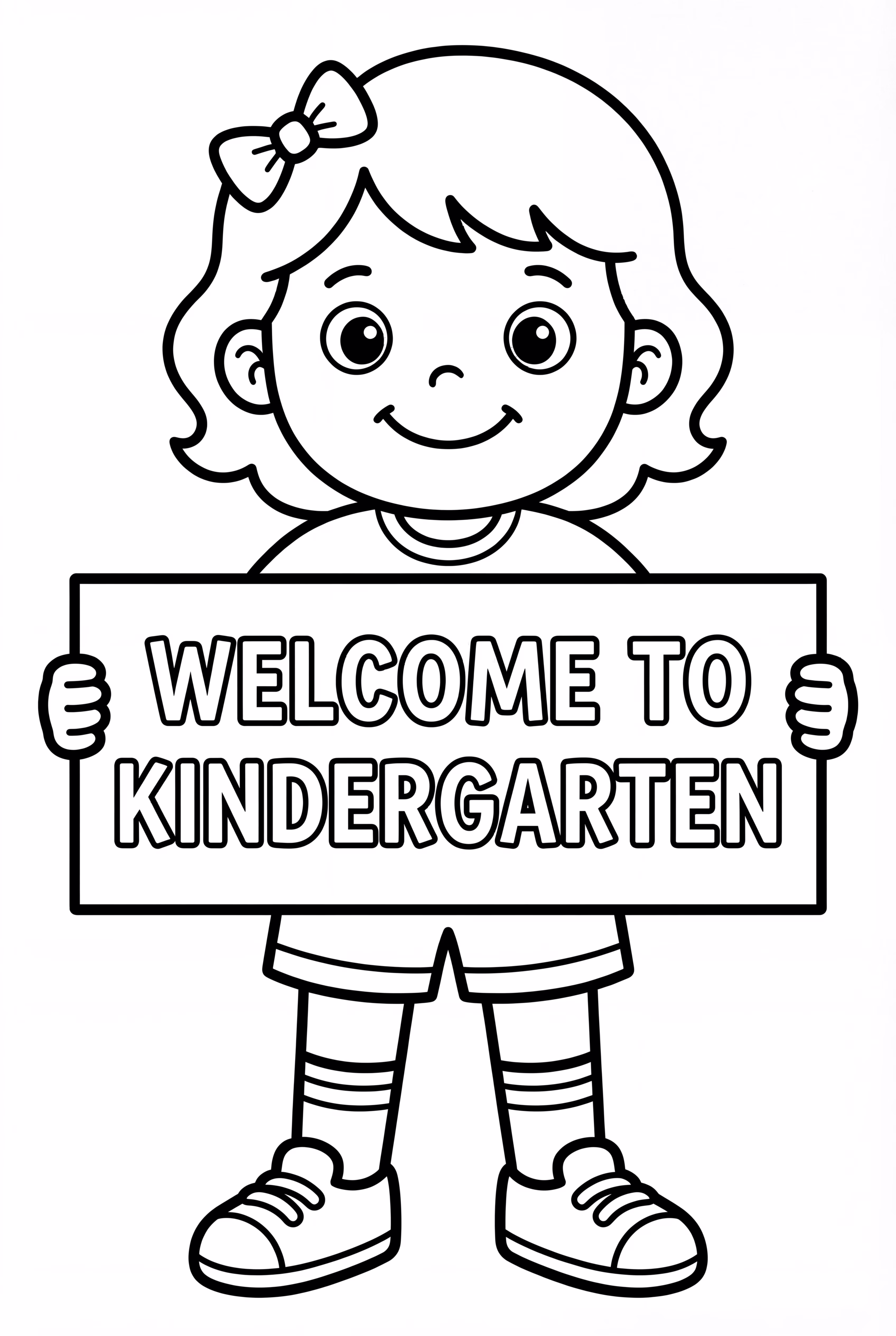 Welcome To Kindergarten Certificate