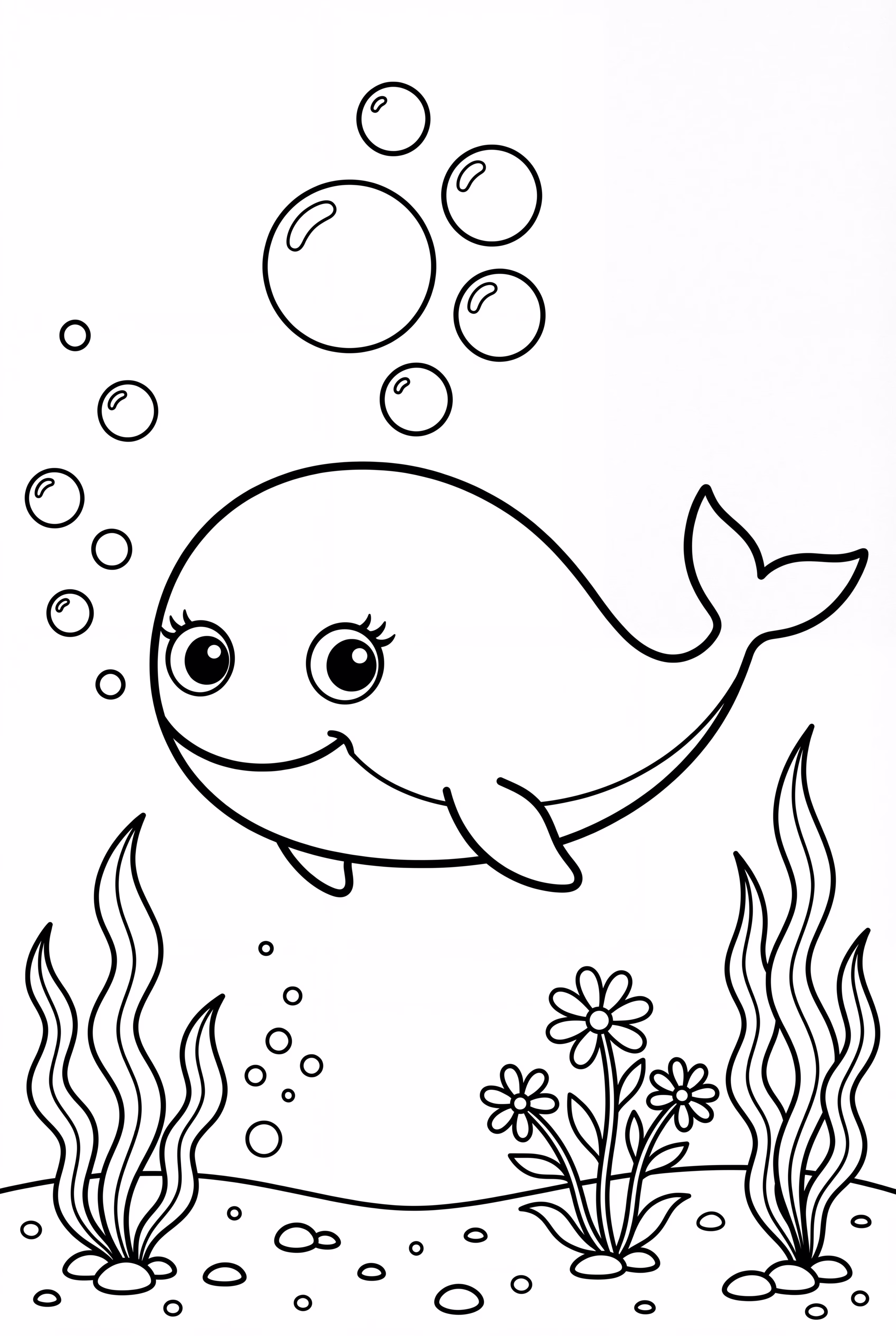 鲸鱼探索绚丽海洋世界