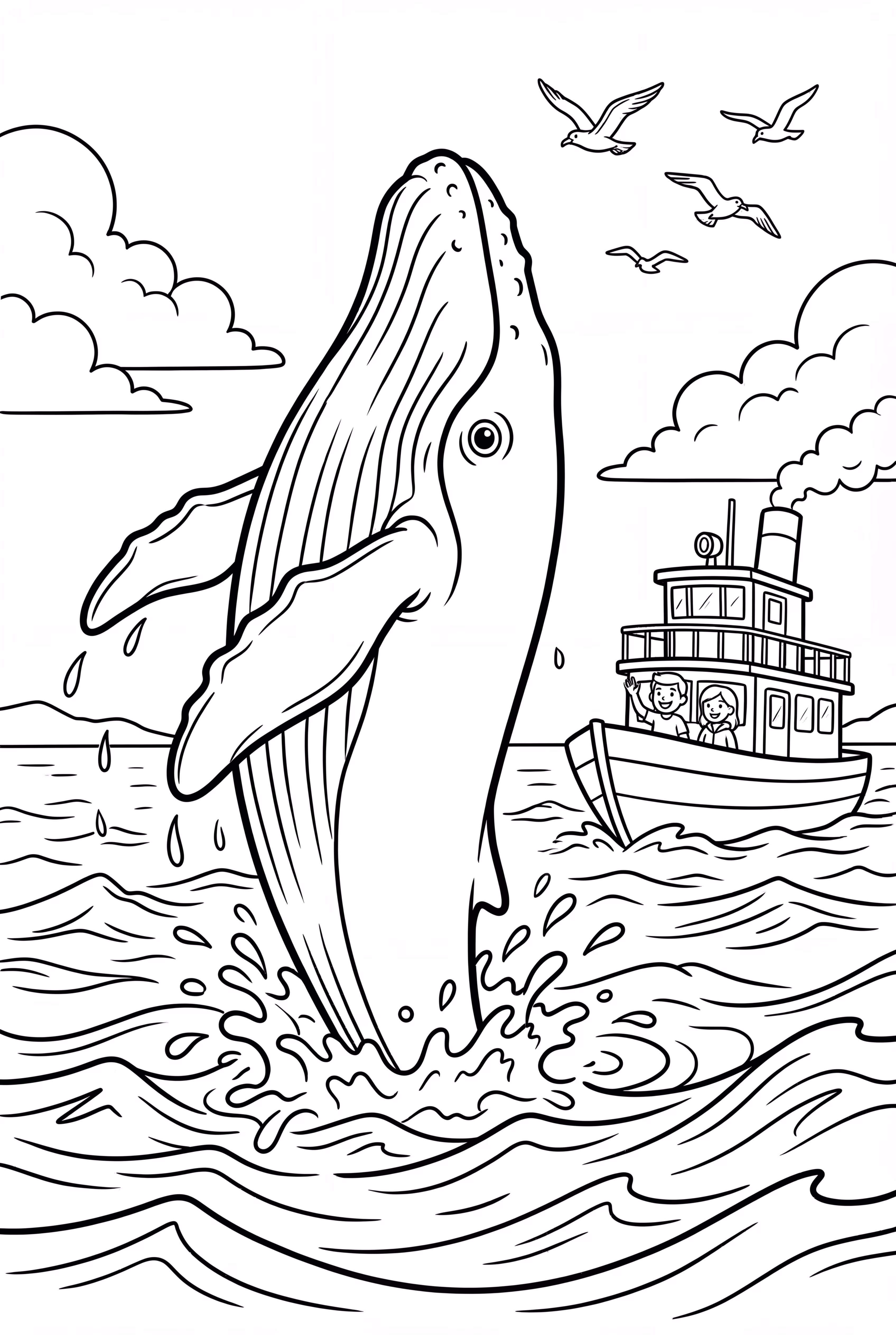 Whale Watching Tour on a Sunny Day-2