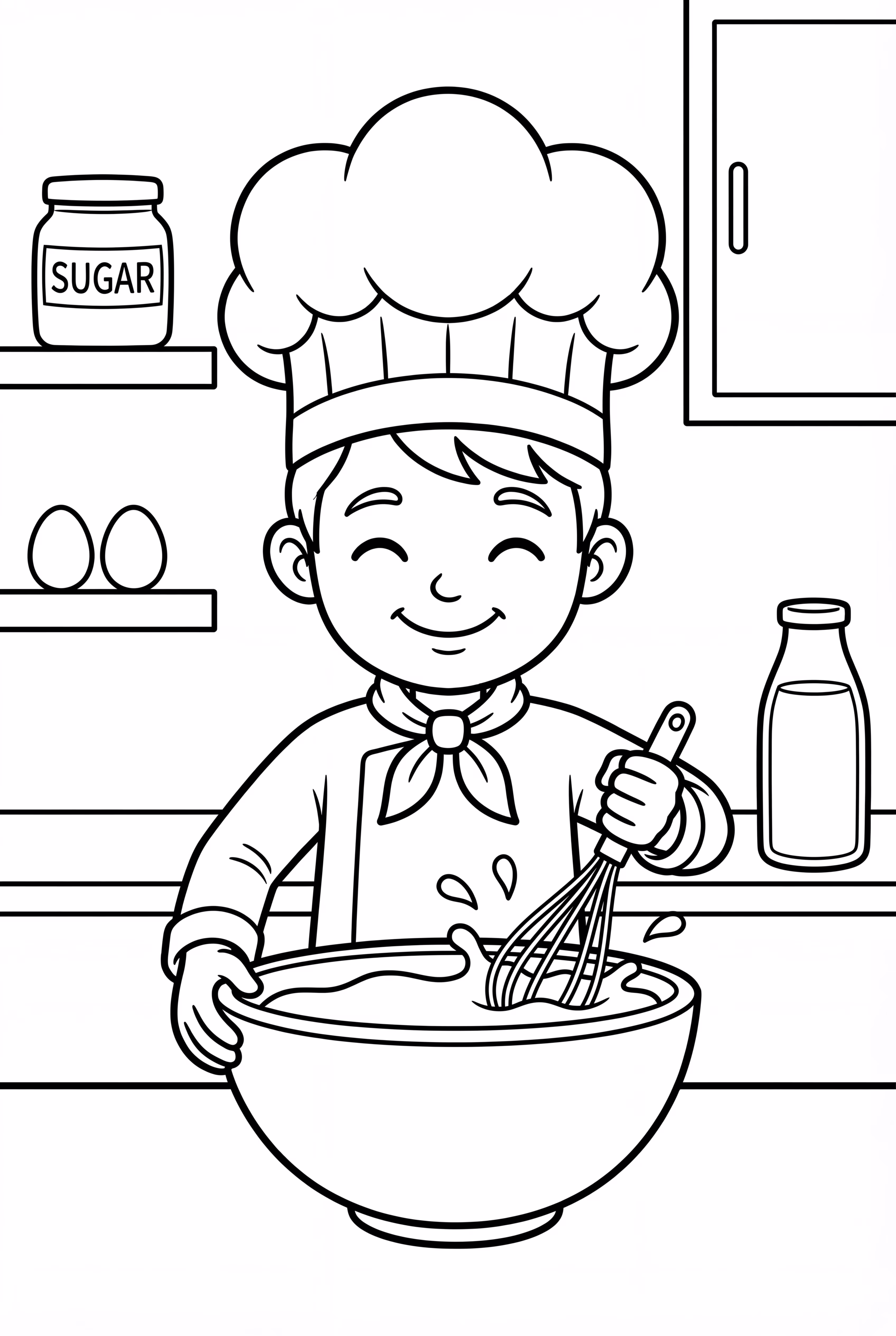 Whisking Dessert Batter Smoothly