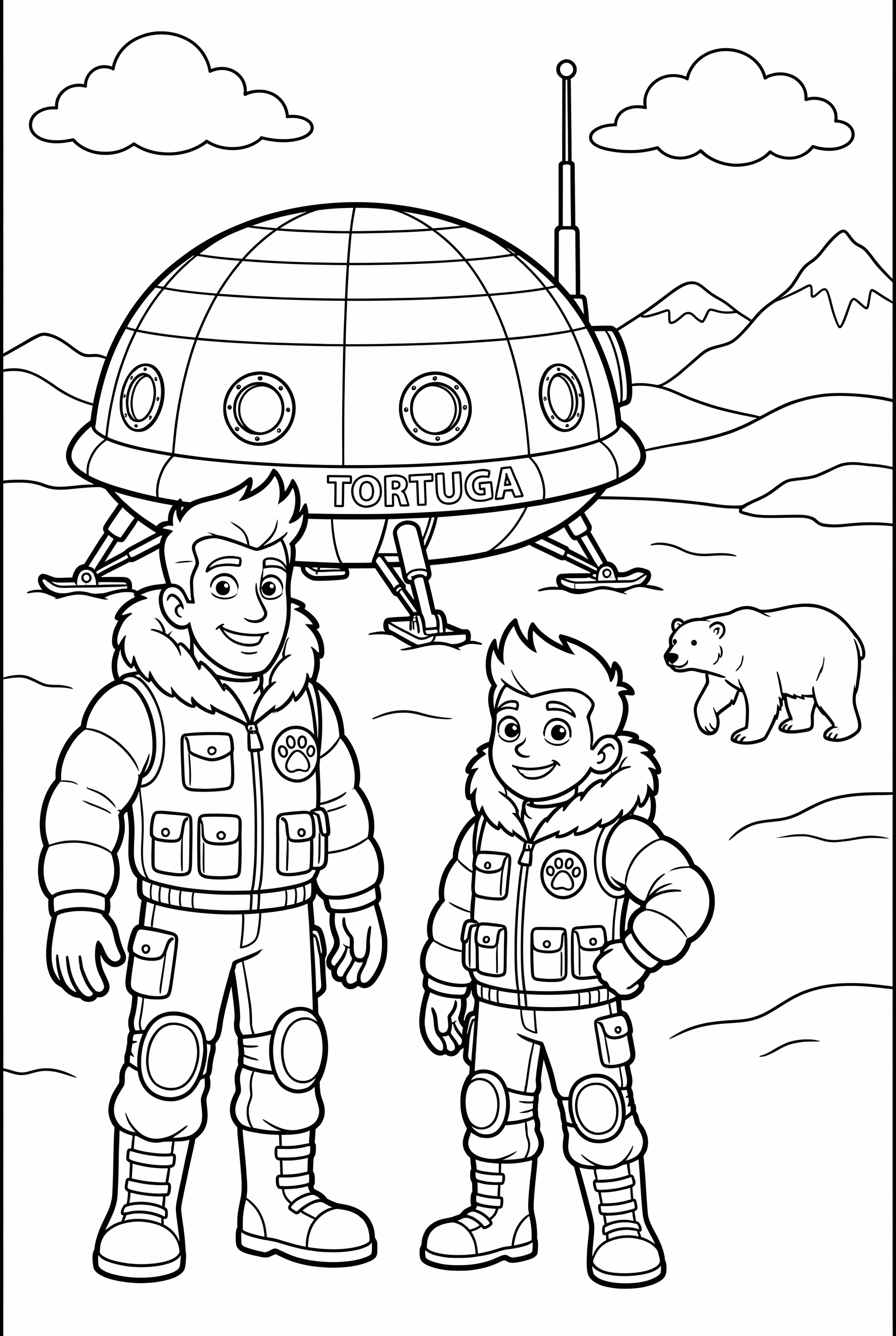 Wild Kratts And The Tortuga In The Arctic