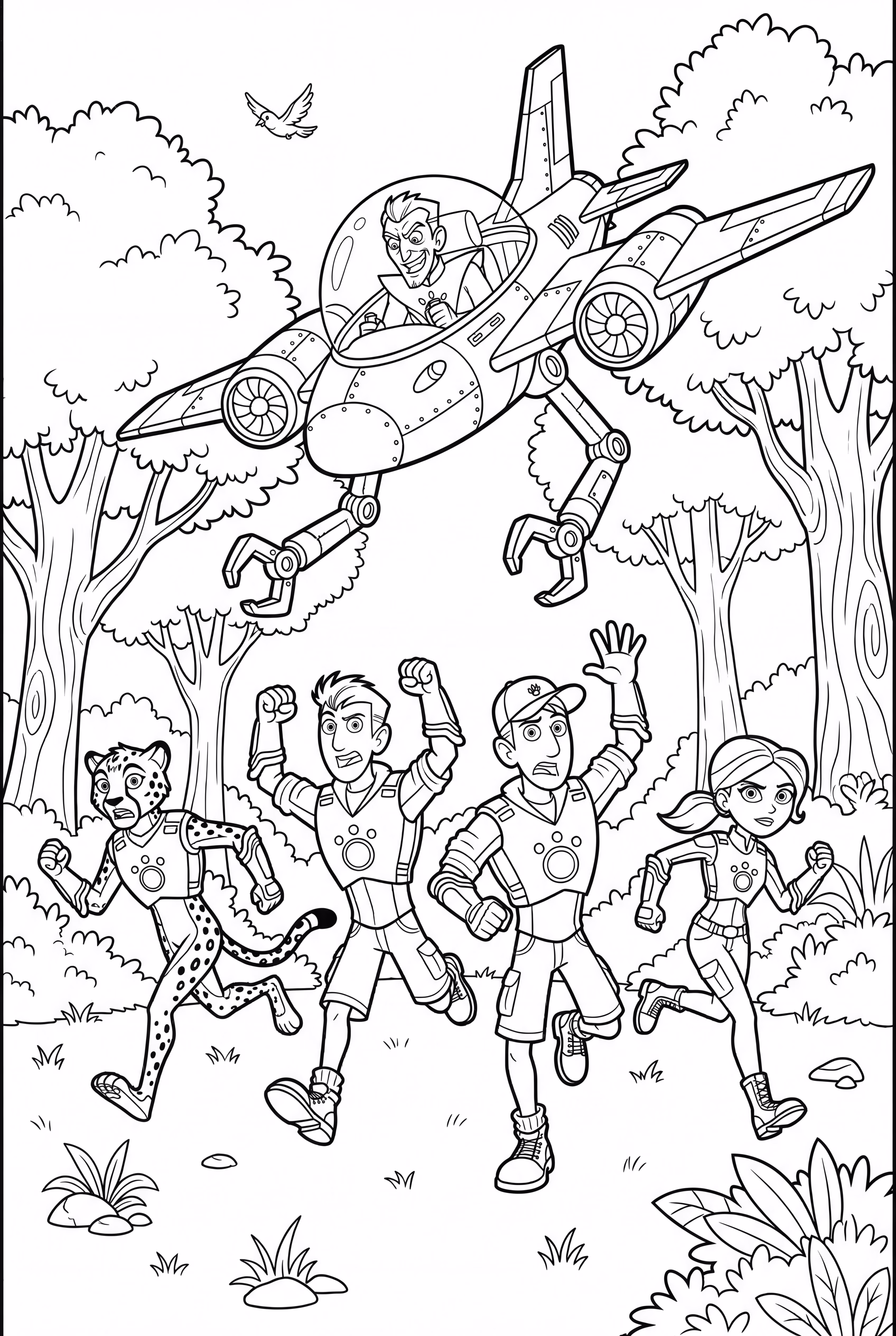 野生克拉特大战扎克的喷气机