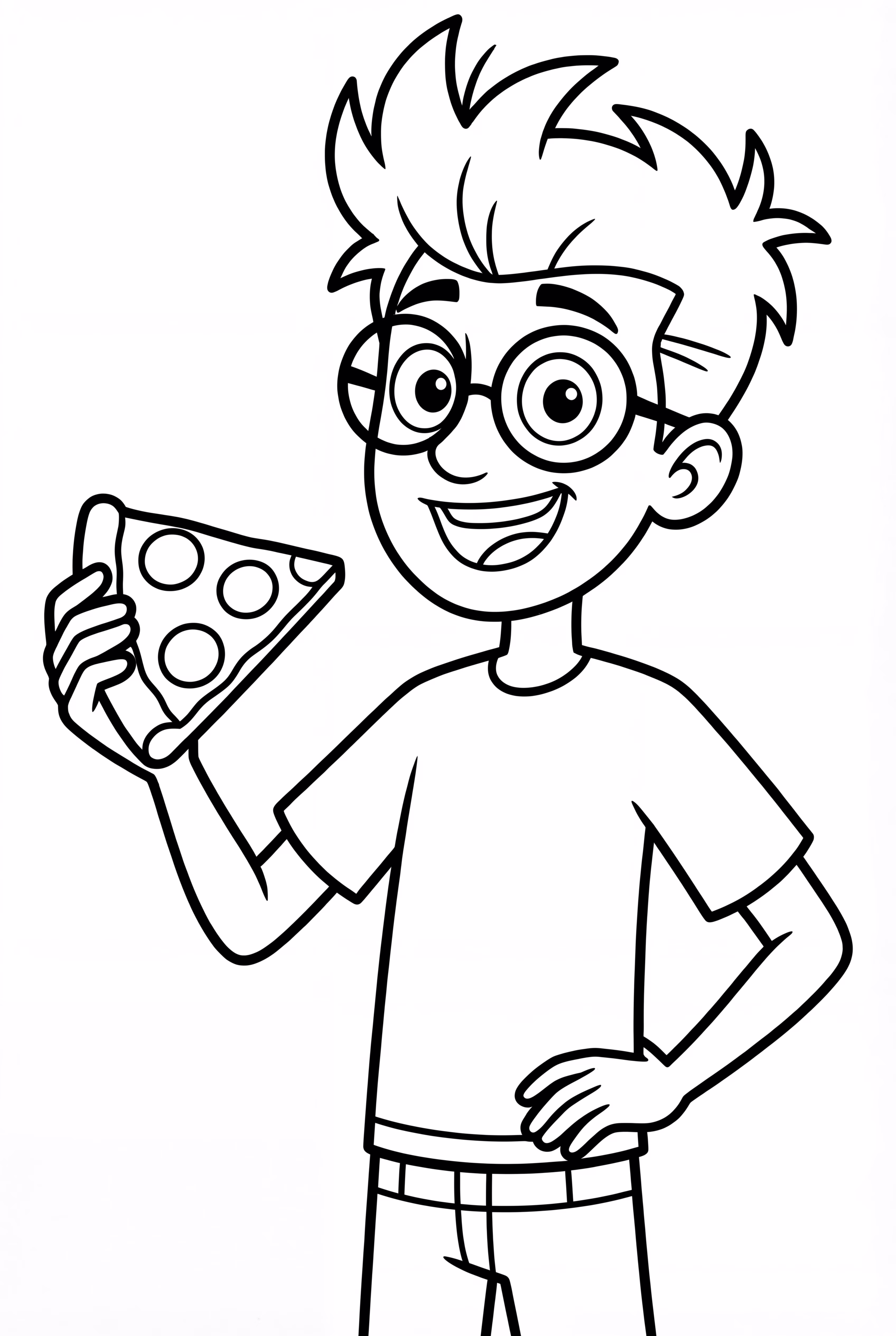 野生克拉特 吉米Z 吃披萨