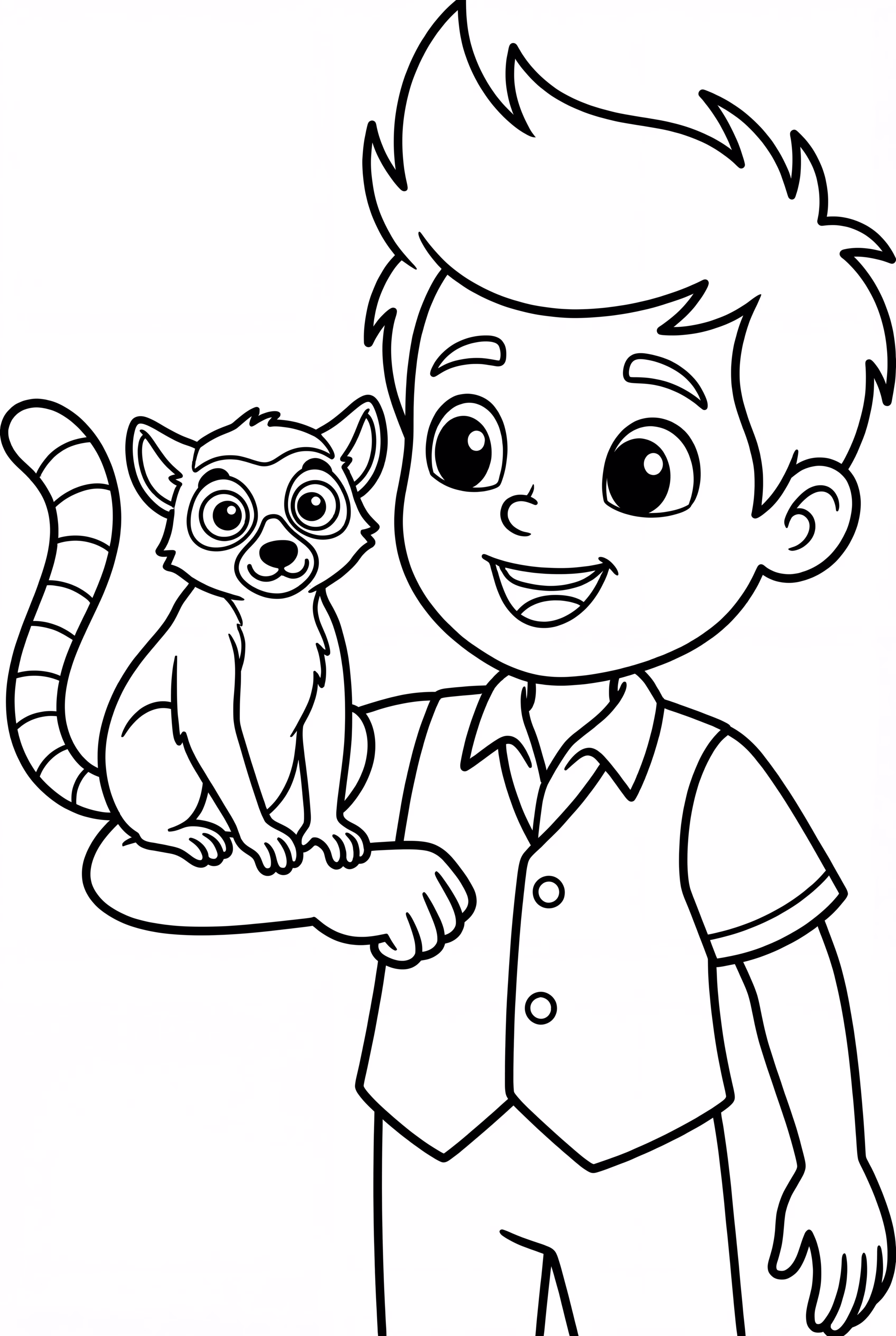 Wild Kratts Martin And A Friendly Lemur