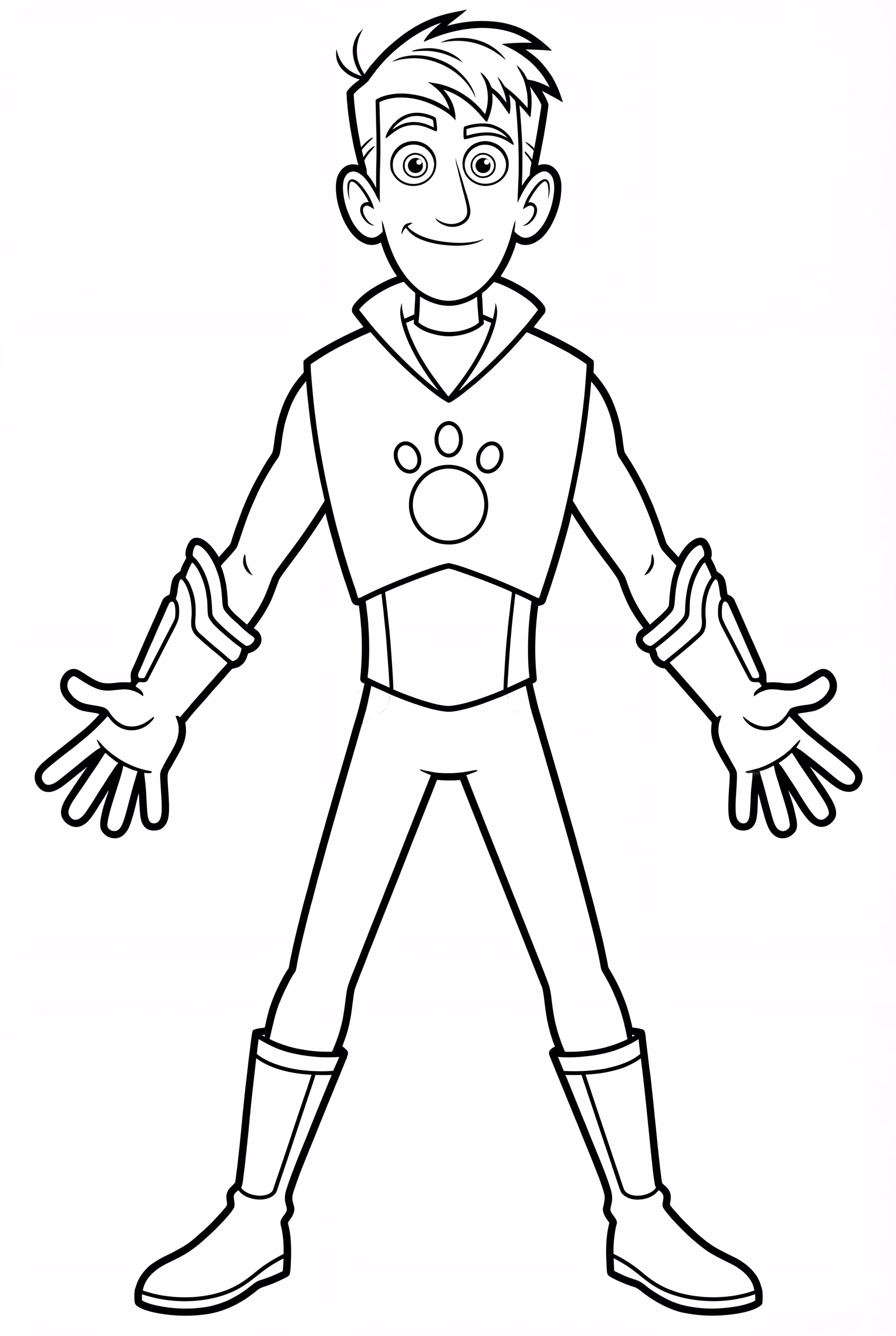 野生克拉特的马丁穿着能量服