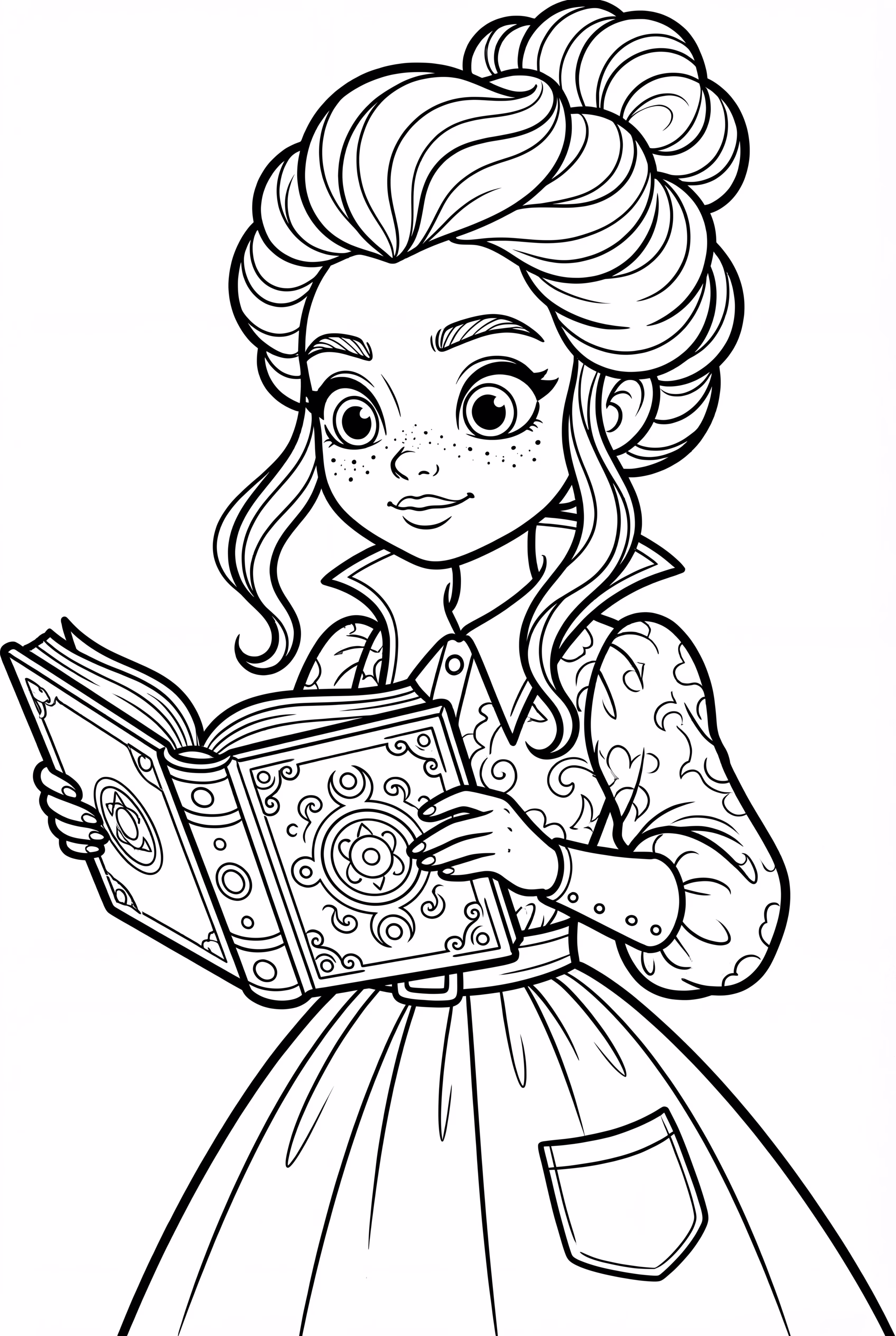 윈프리드 샌더슨의 마법 책과 함께 웃기