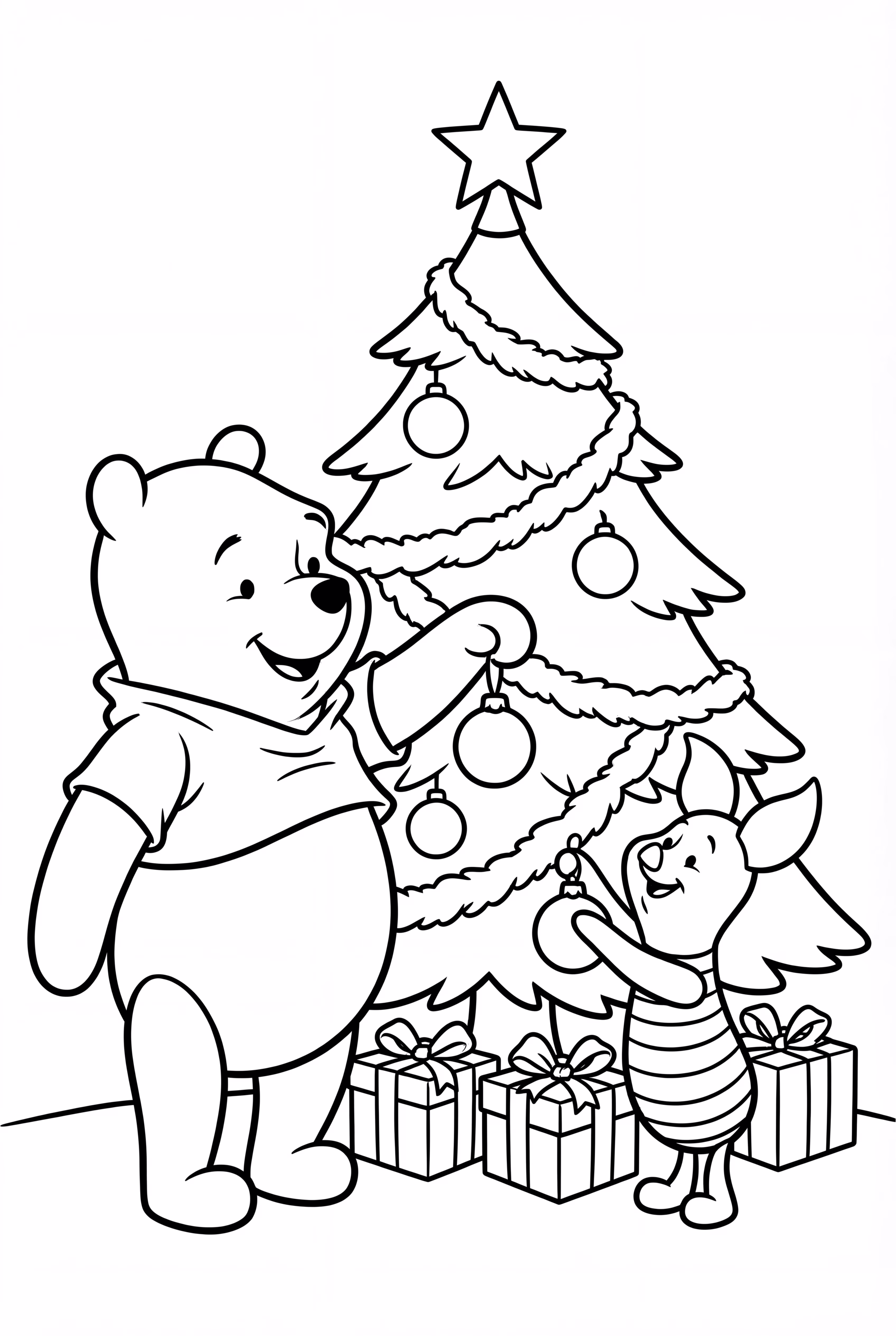 winnie the pooh christmas tree