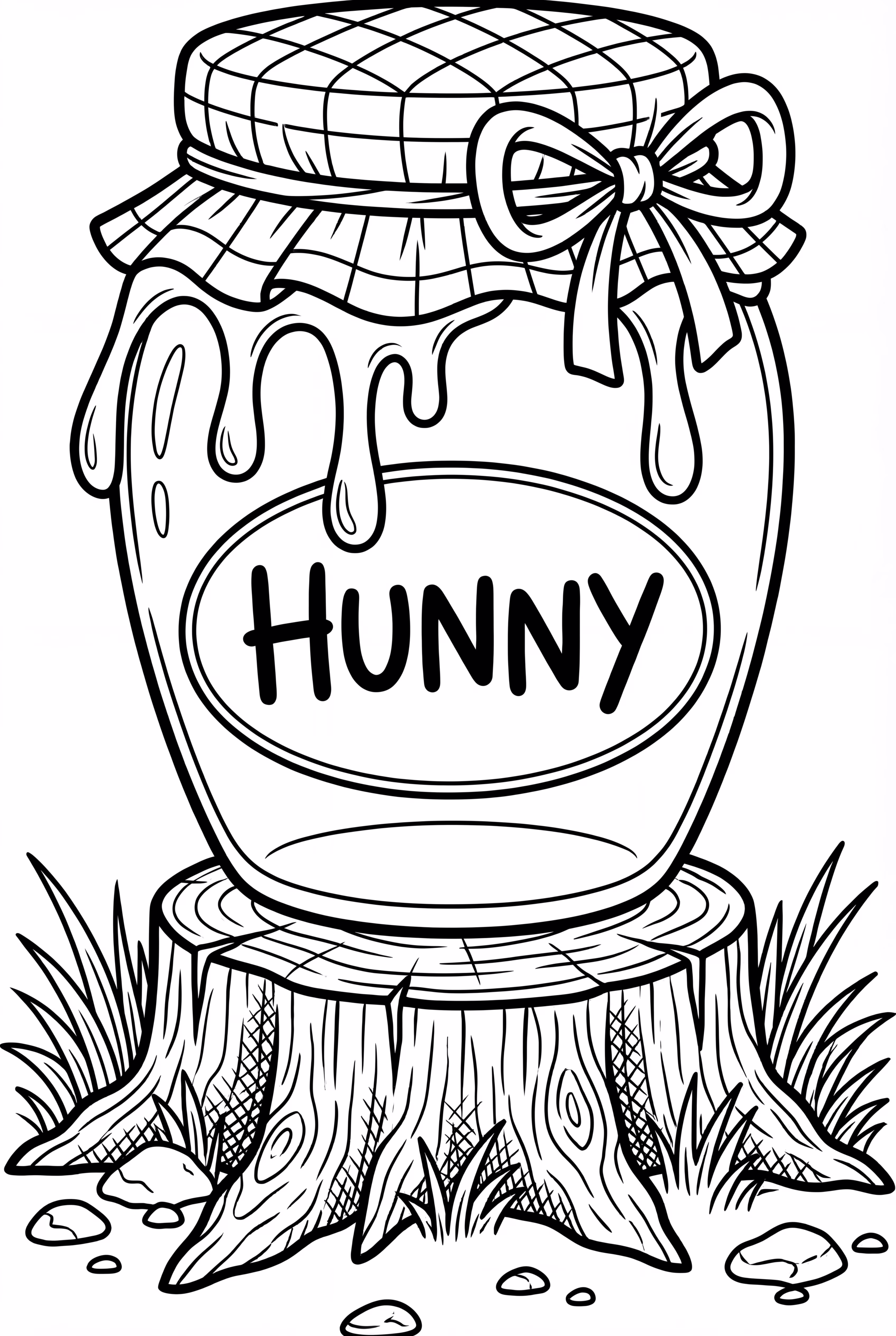 winnie l'ourson pot de miel