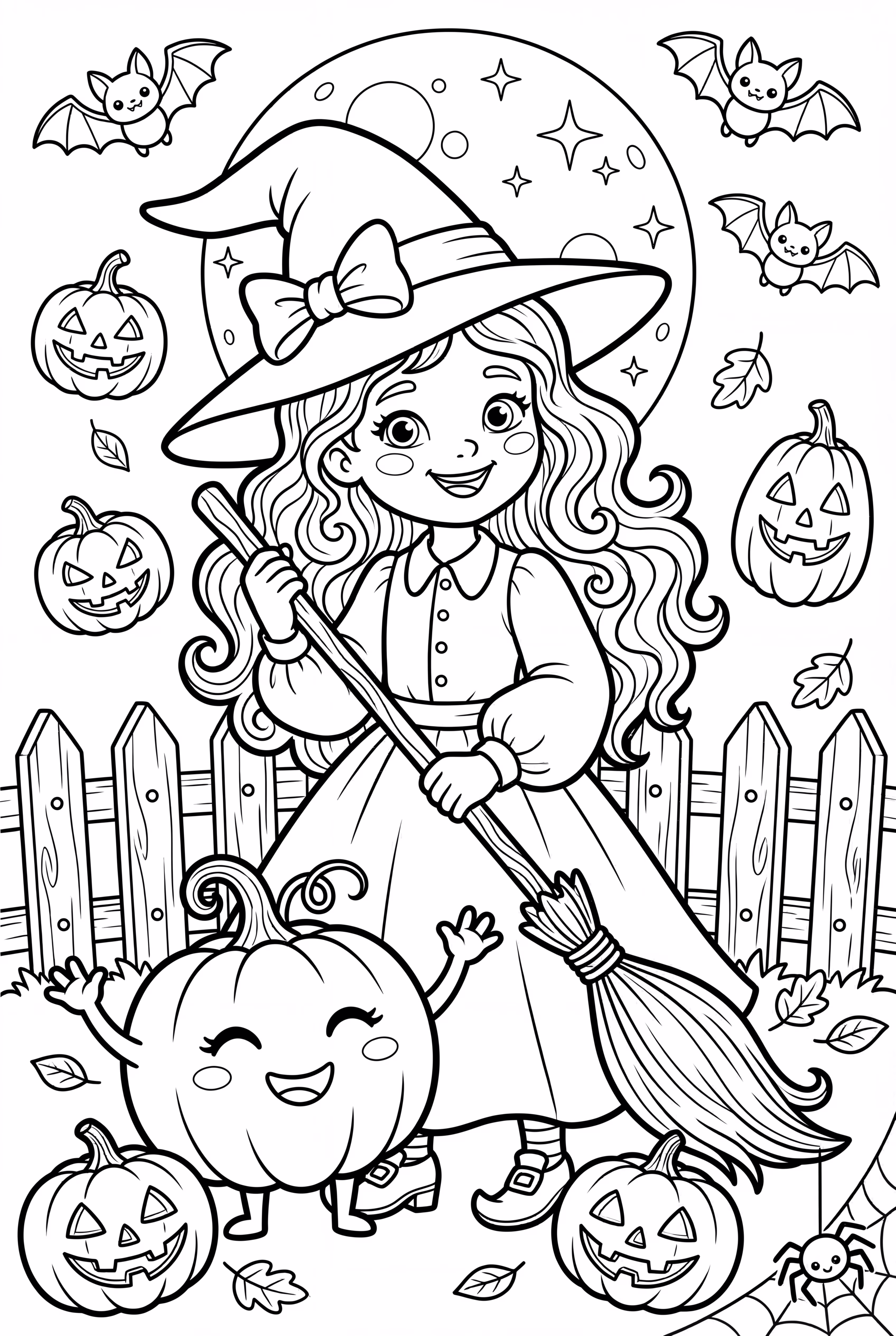 witch halloween night