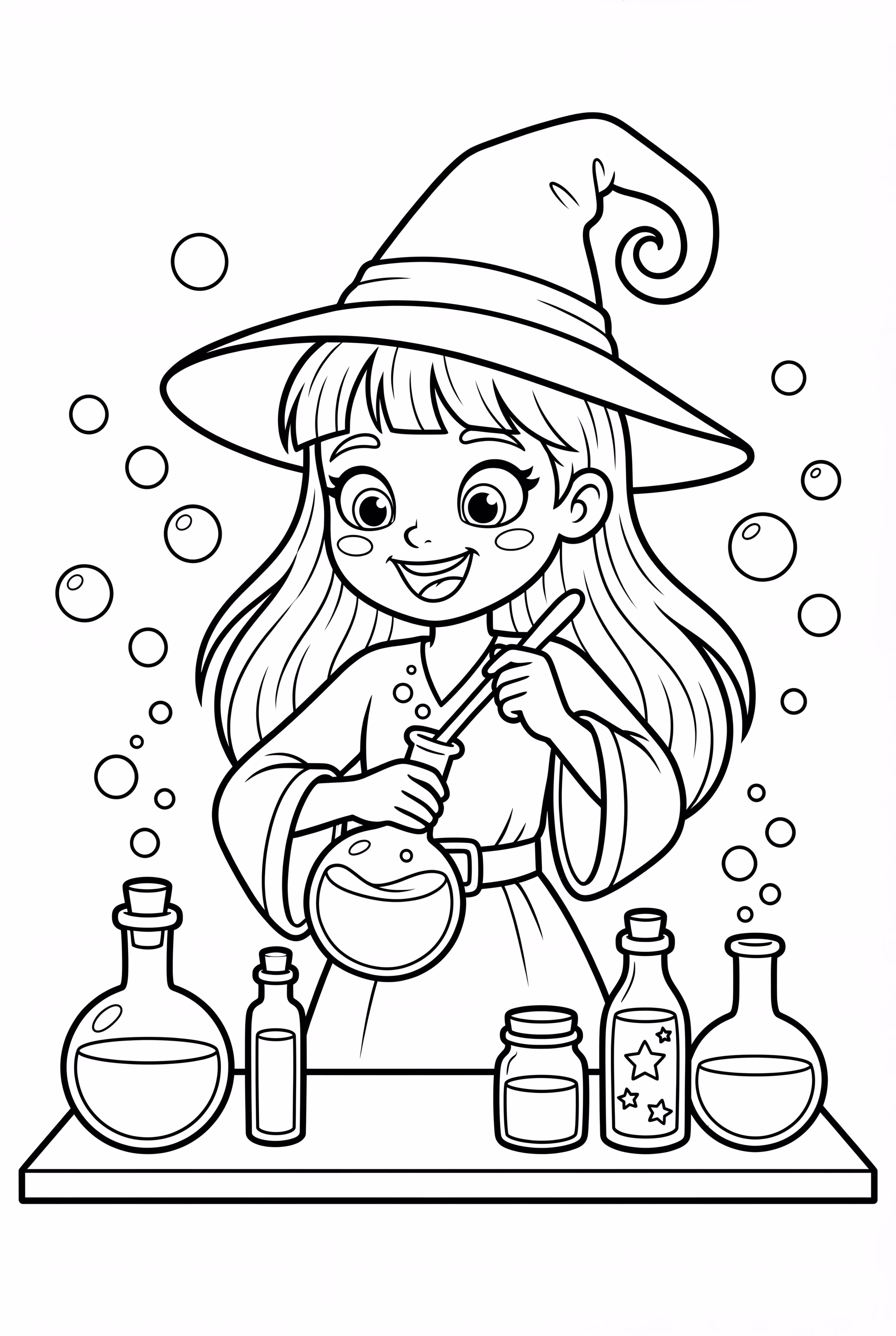 witch potion making